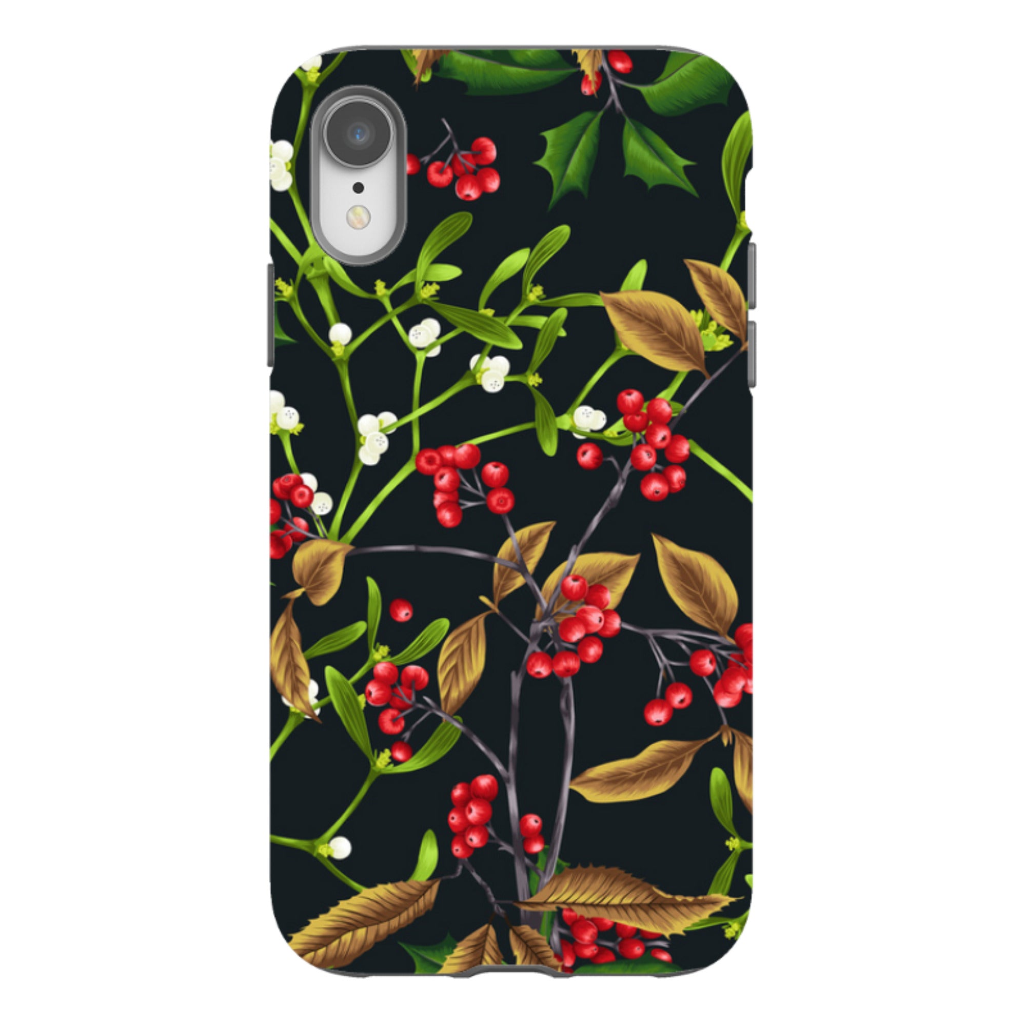 iPhone Tough Case - Magical Xmas Black