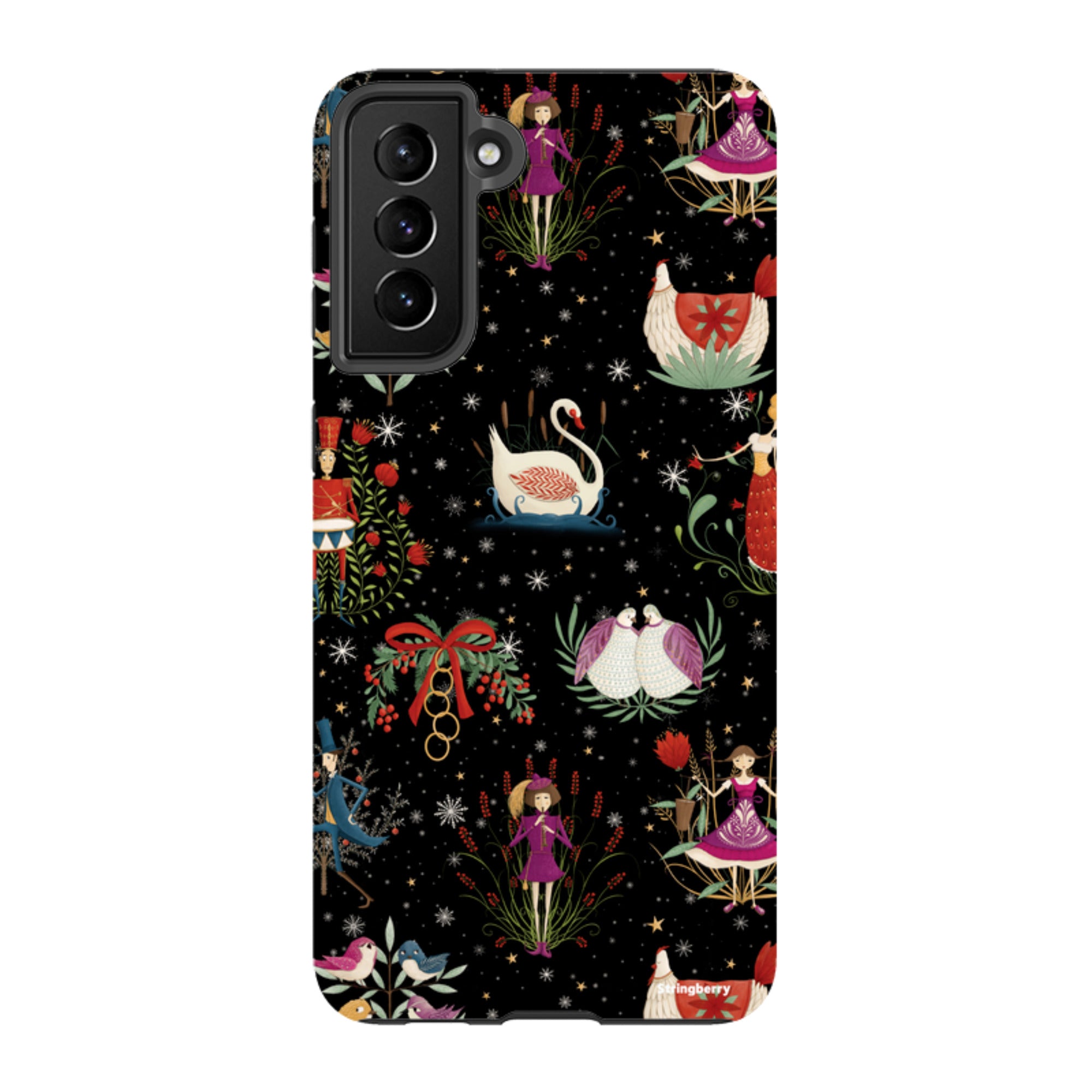 Samsung Tough Case - Twelve Days Black By Maja Lindberg