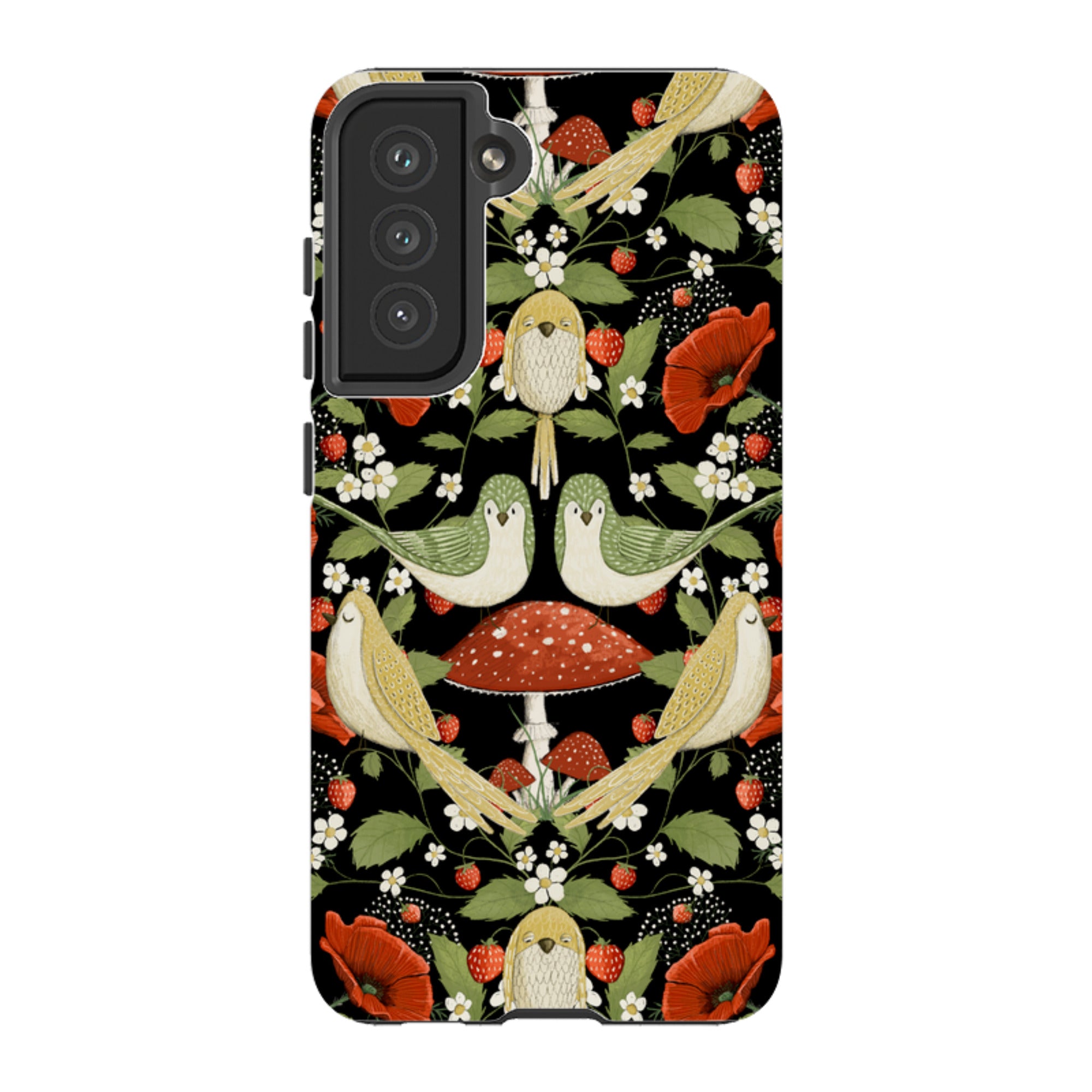 Samsung Tough  Case - Red Poppies By Maja Lindberg