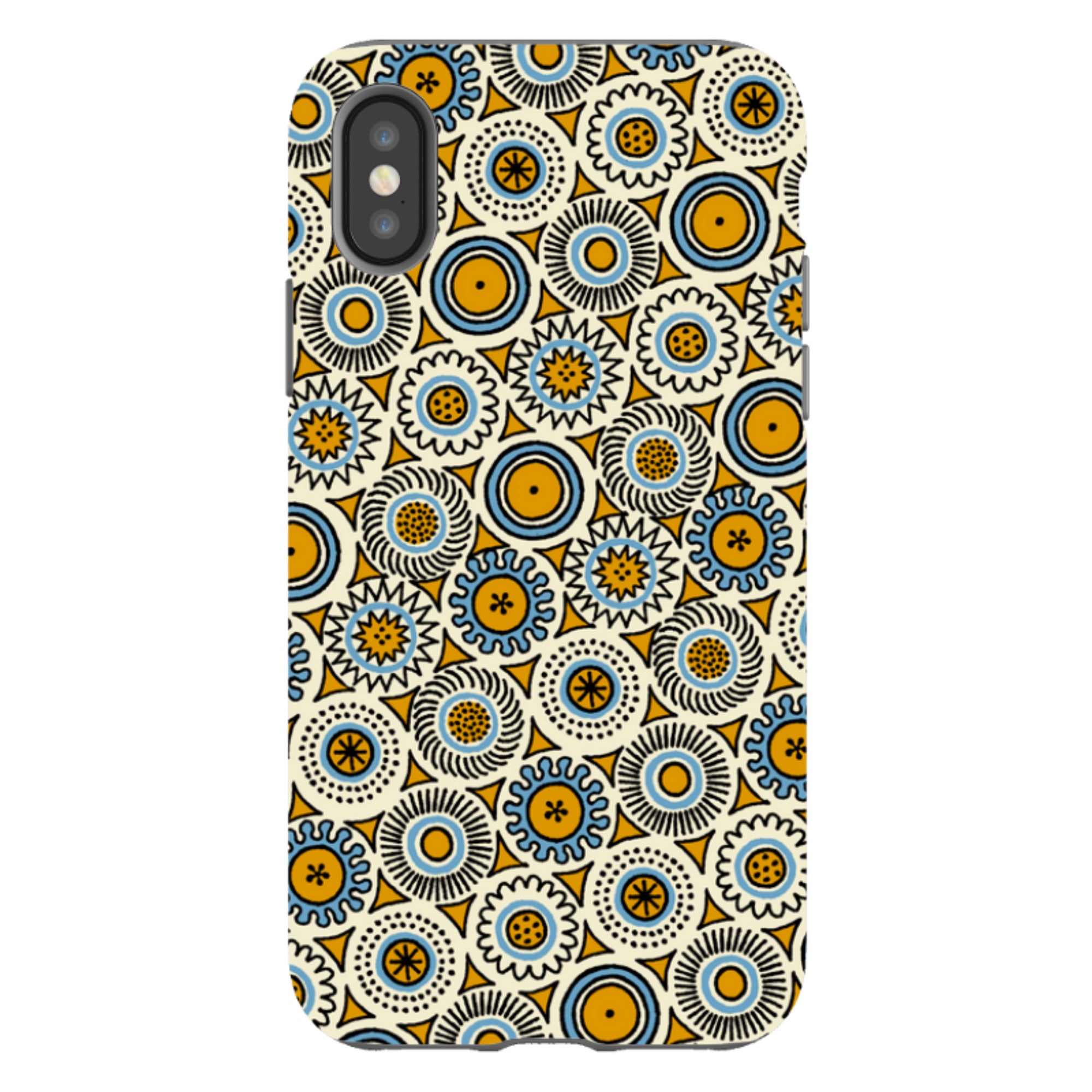 iPhone Tough Case - Roundels By Cressida Bell