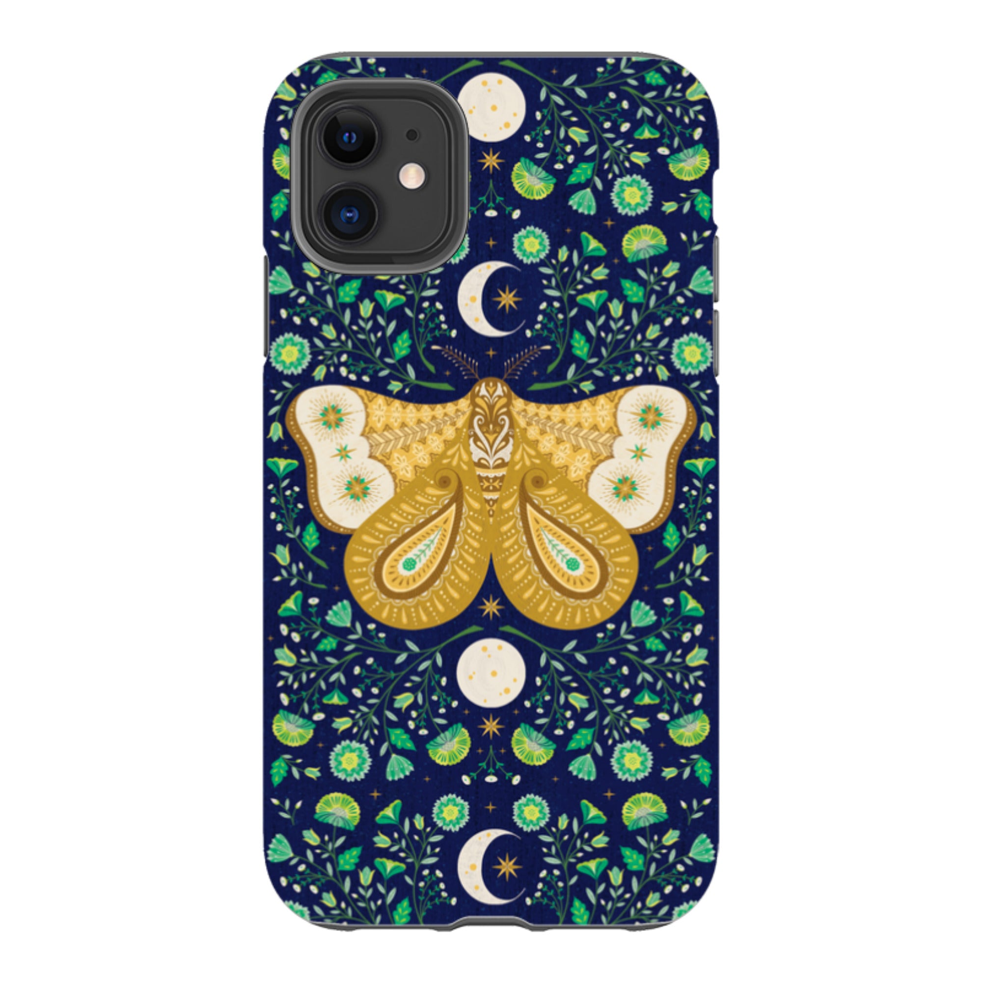 iPhone Tough Case - Moth By Jenny Zemanek