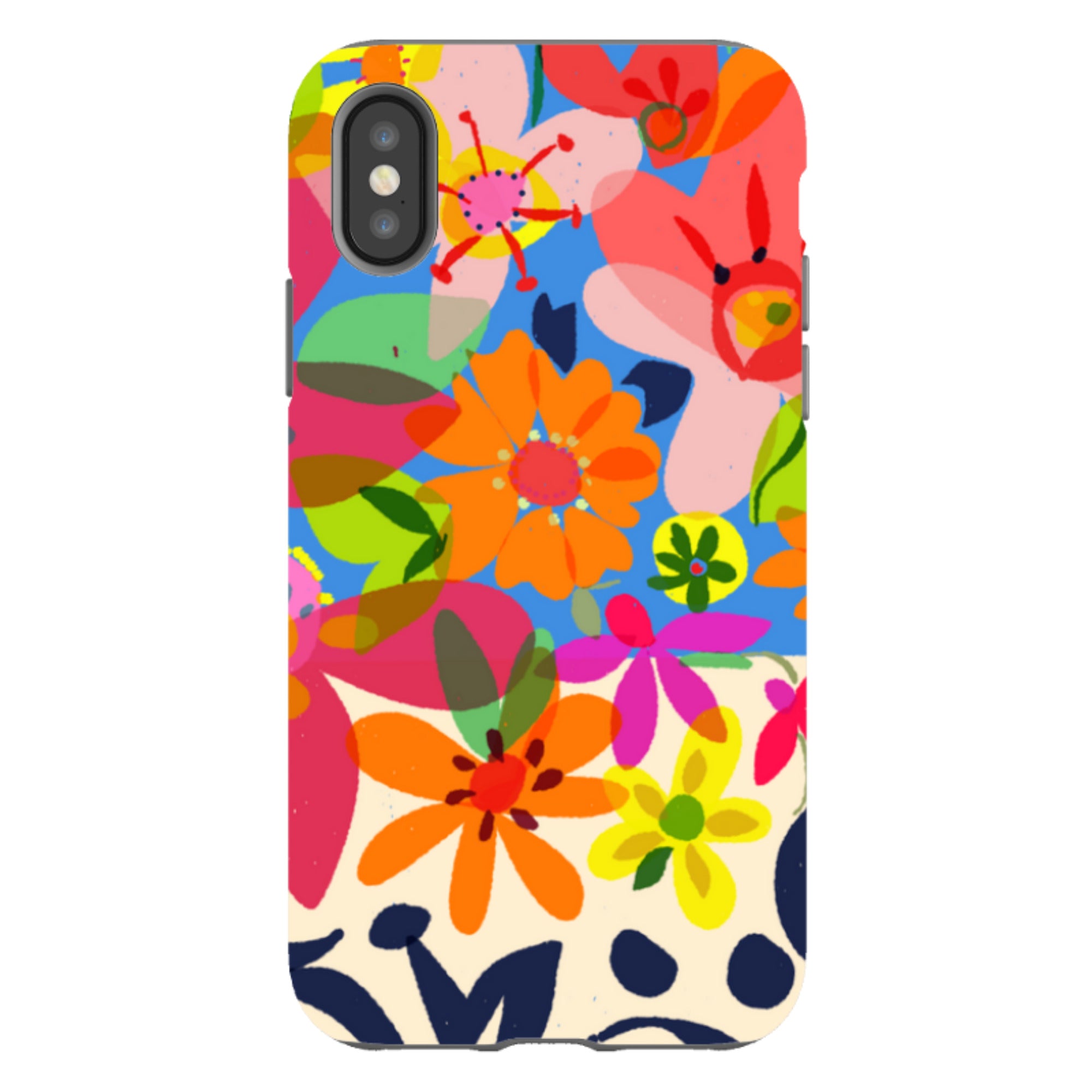 iPhone Tough Case - Beautiful Blooms By Sarah Campbell