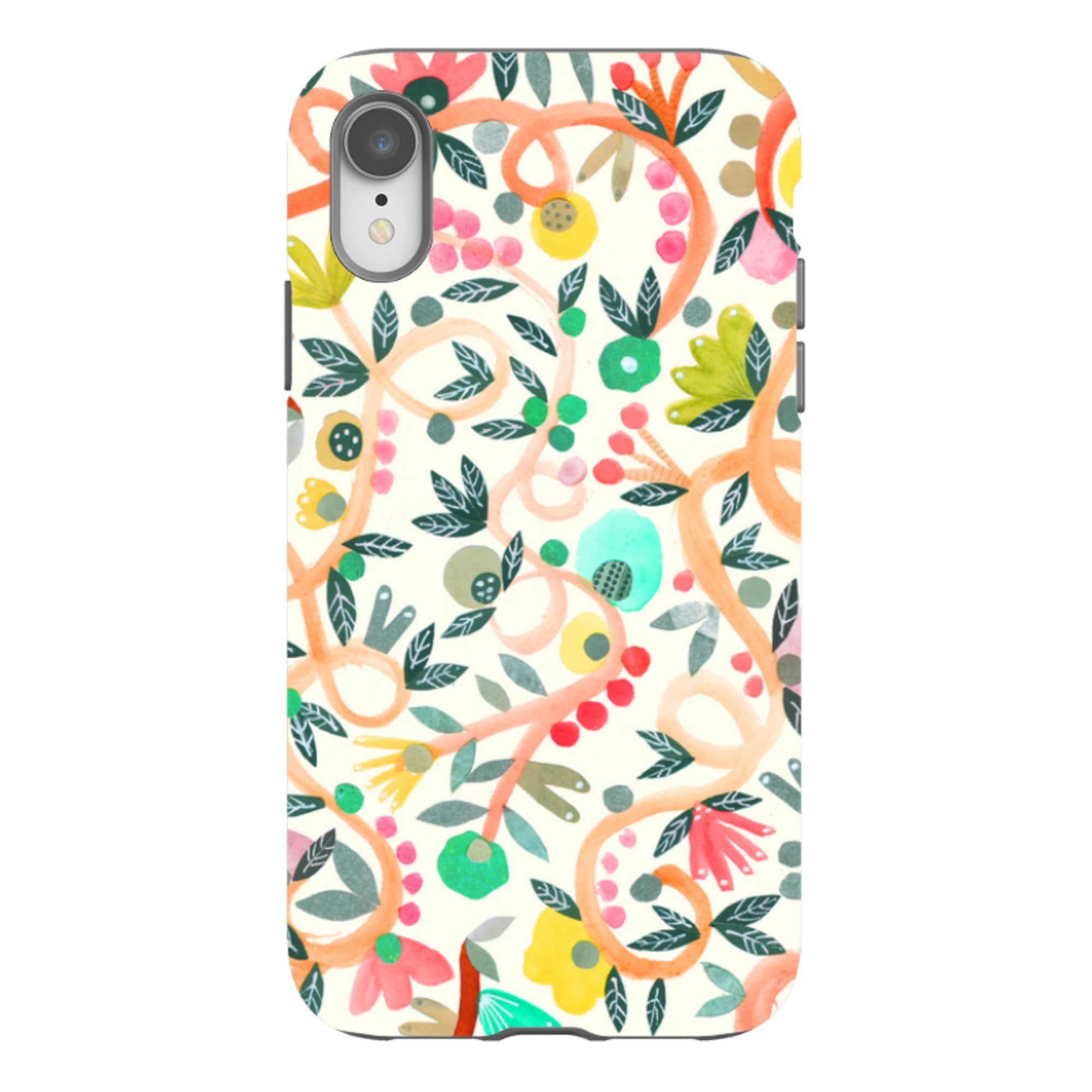 iPhone Tough Case - Floral By Gabriela Larios