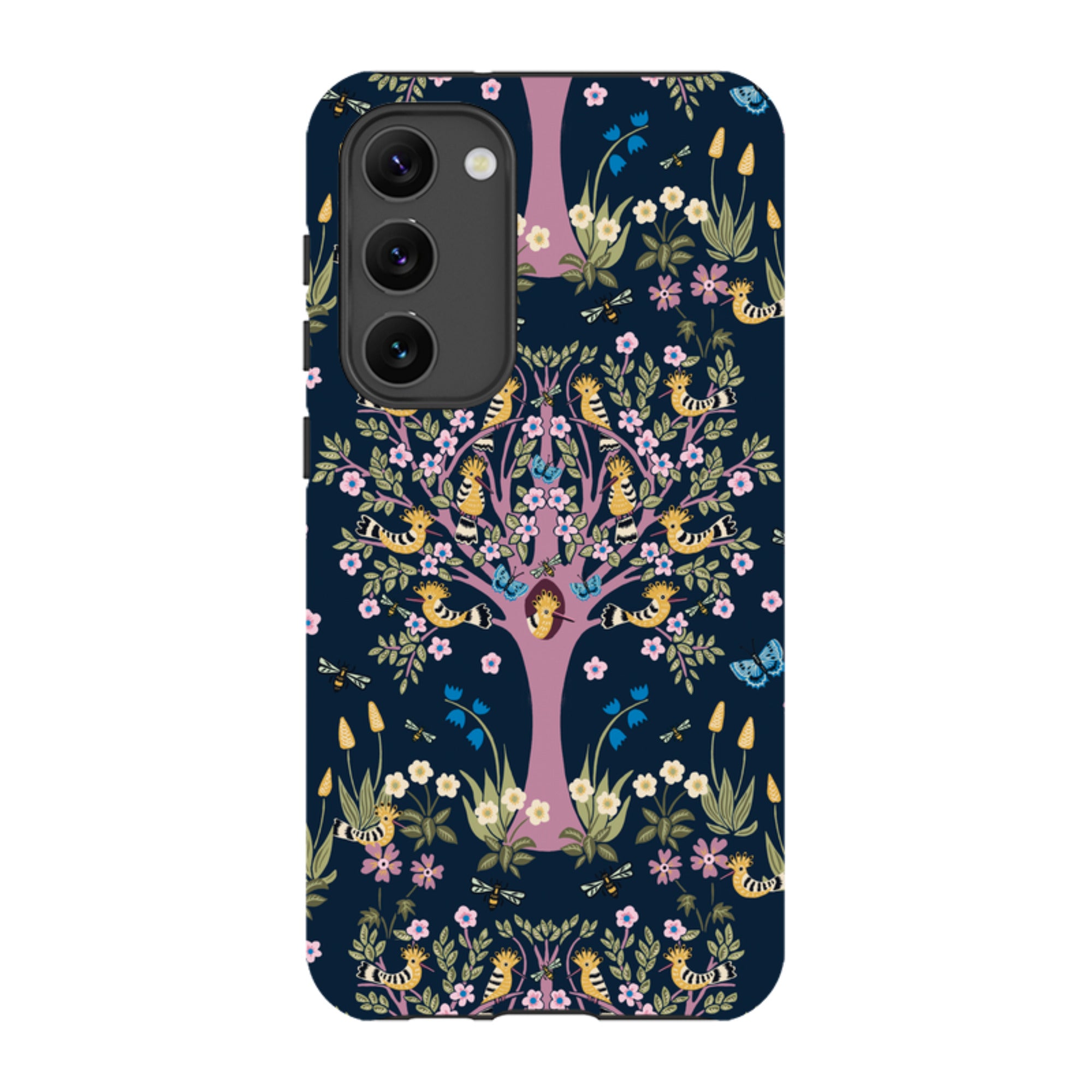 Samsung Tough Case - Hoopoe Tree By Kate Heiss