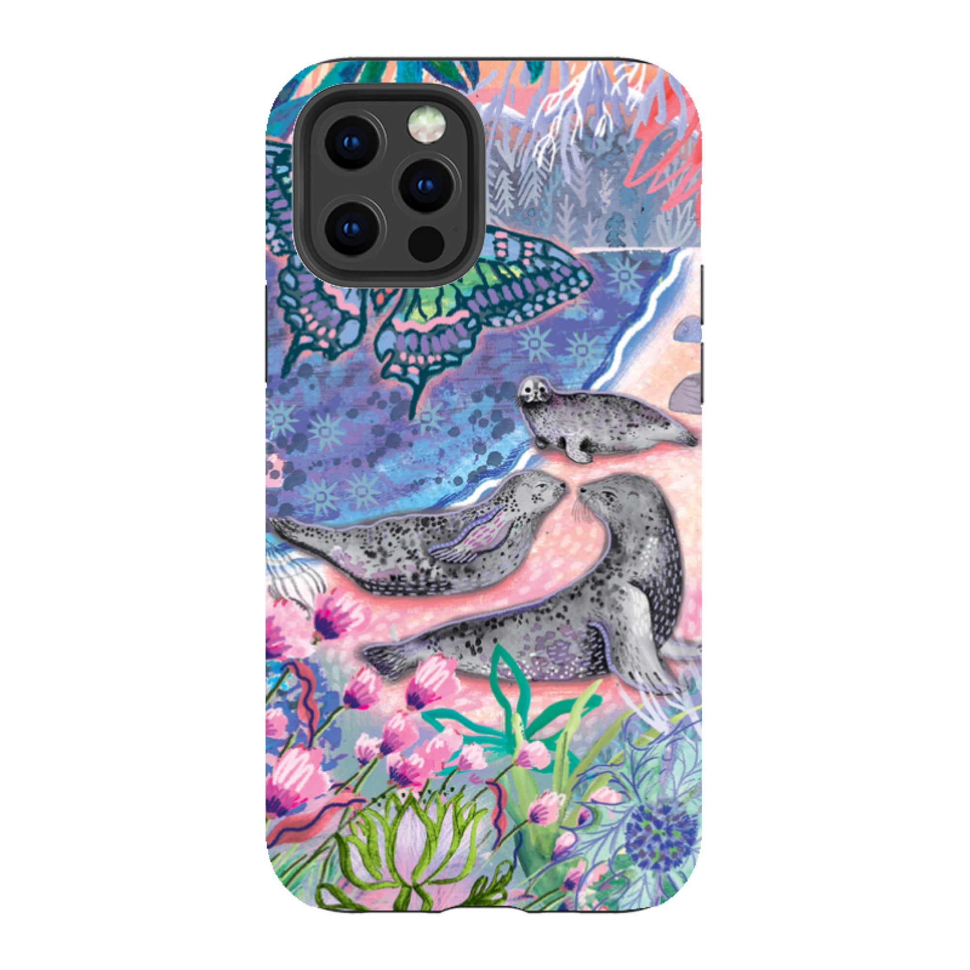 iPhone Case - Scenic Seals Of Norfolk By Emma Frances Grant