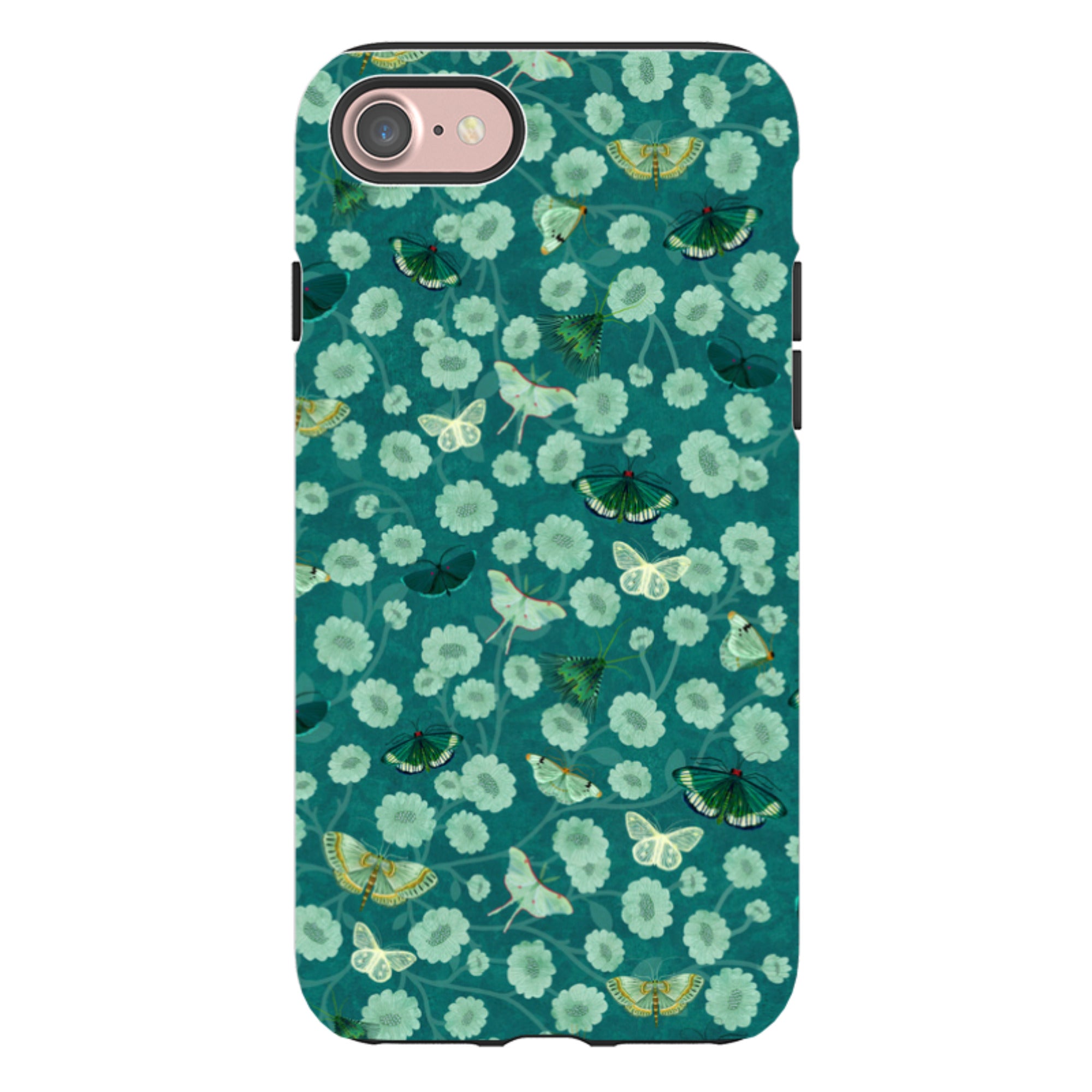 iPhone Tough Case - Small Moths 2 By Katherine Quinn