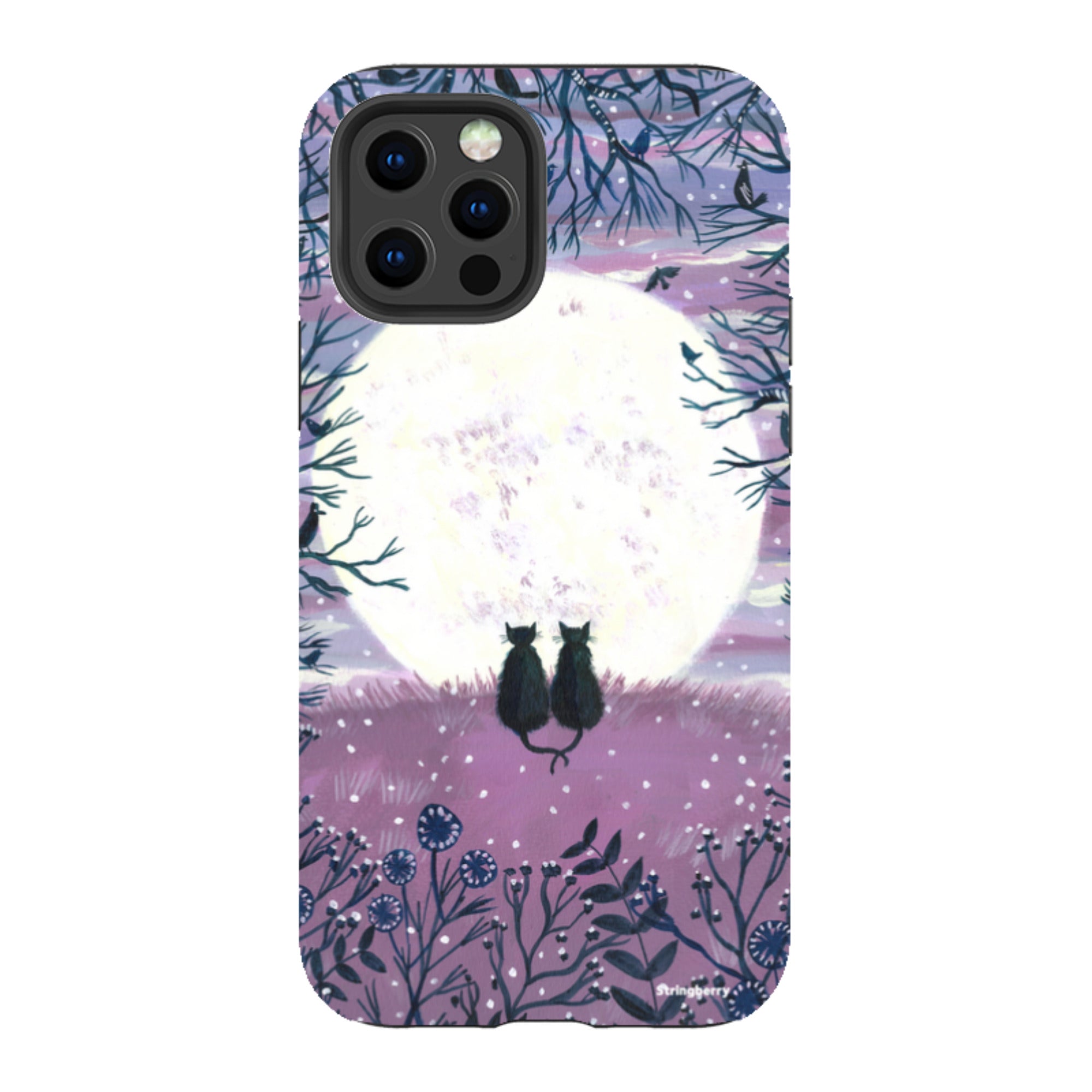 iPhone Tough Case - Winter Cats II By Mary Stubberfield