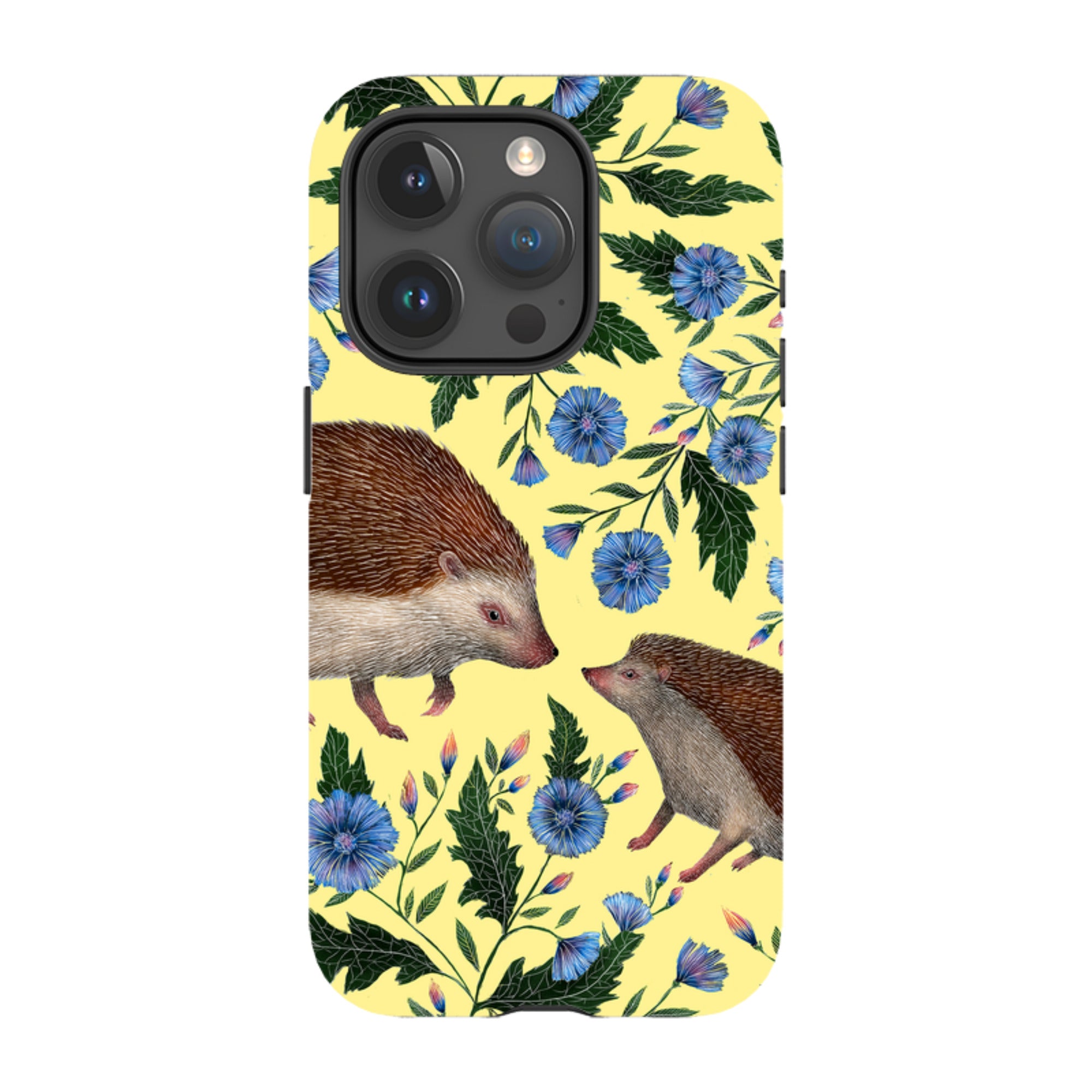 iPhone Tough Case - Hedgehogs By Catherine Rowe