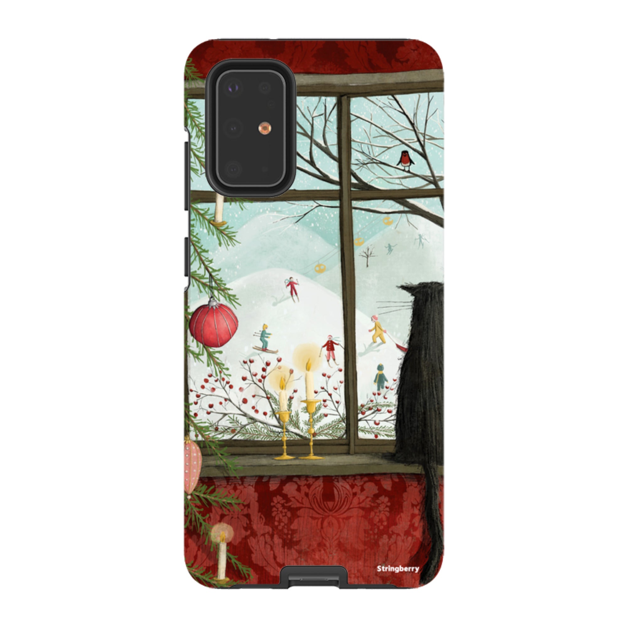 Samsung Tough Case - Christmas Window By Maja Lindberg
