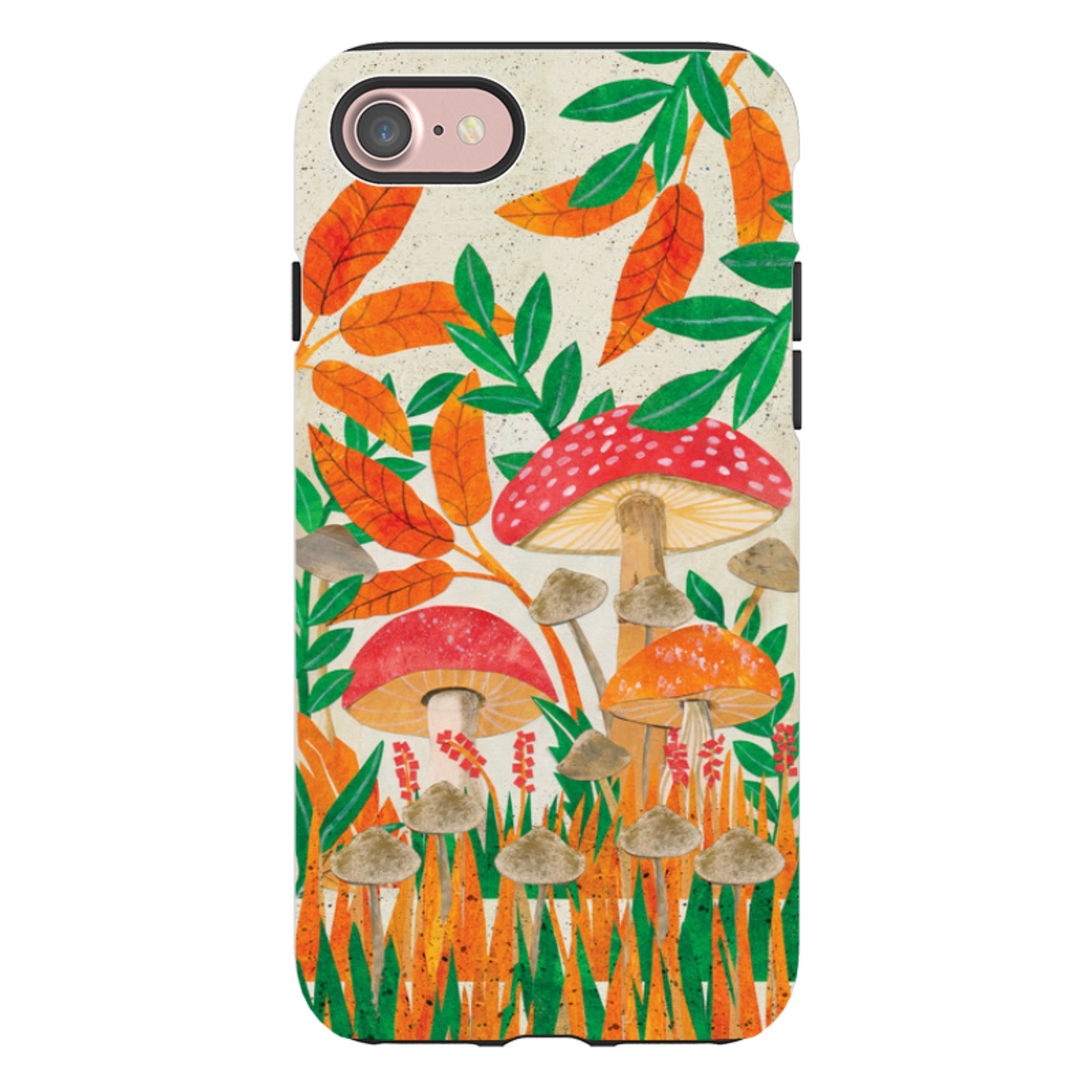 iPhone Tough Case - Mushroom Magic By Tracey English