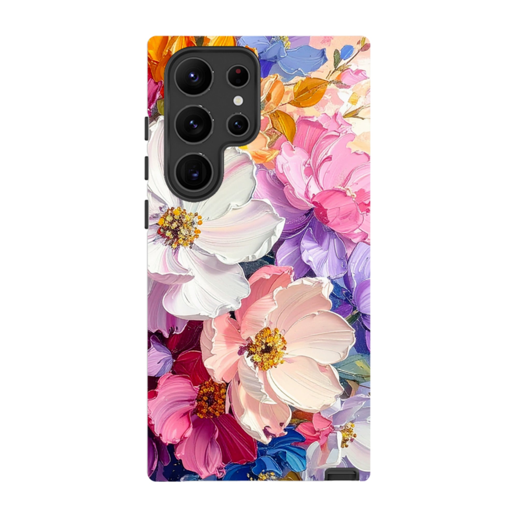 Samsung Tough Case - Summer Floral Saffron