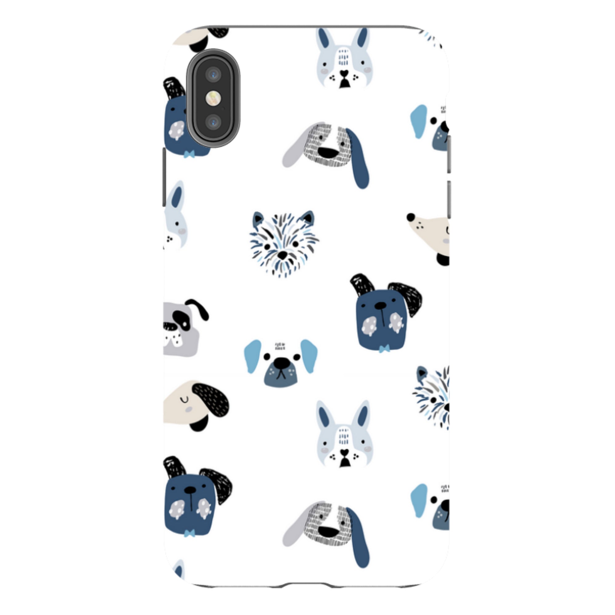 iPhone Tough Case - Dog Pattern