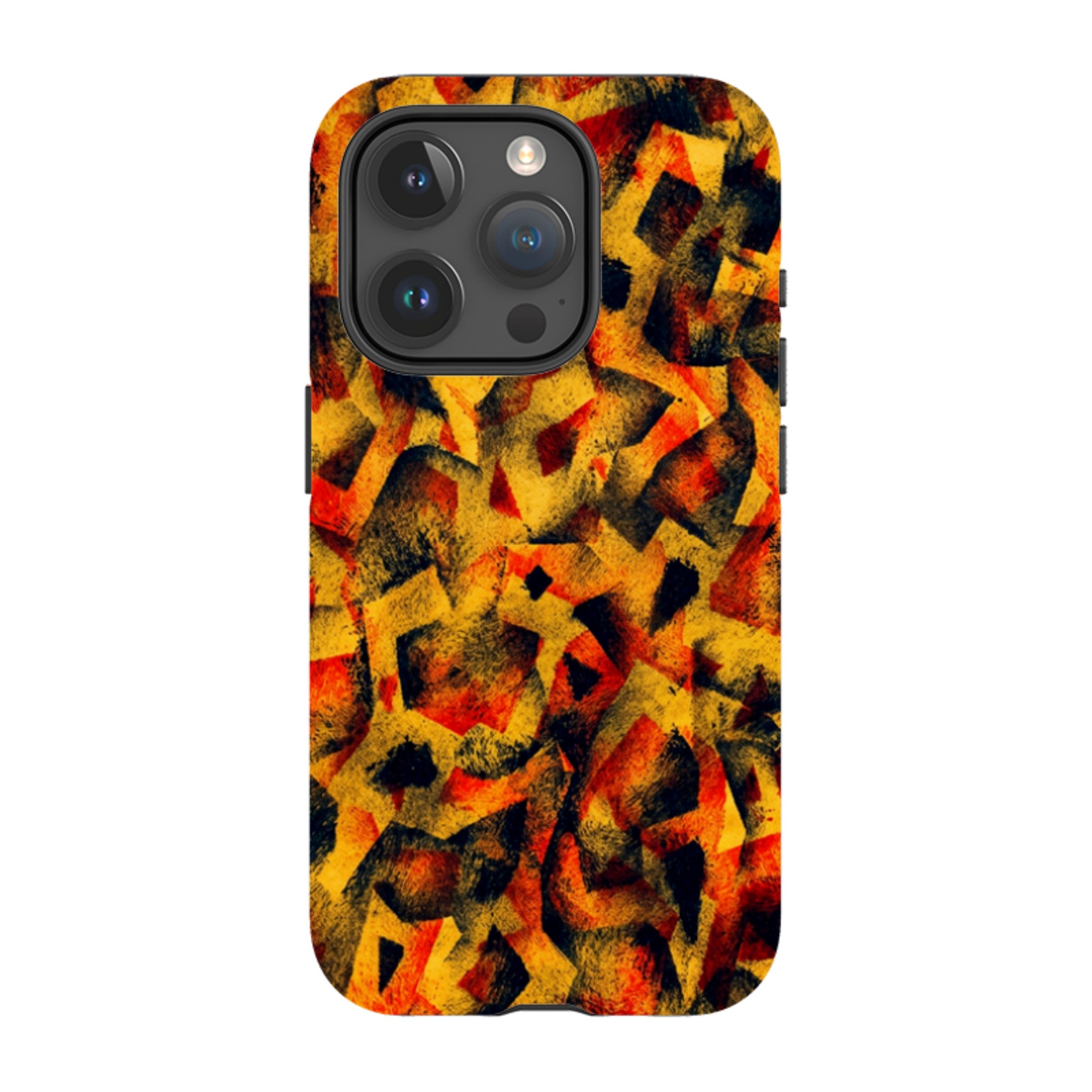 iPhone MagSafe Tough Case - Abstract Cubism