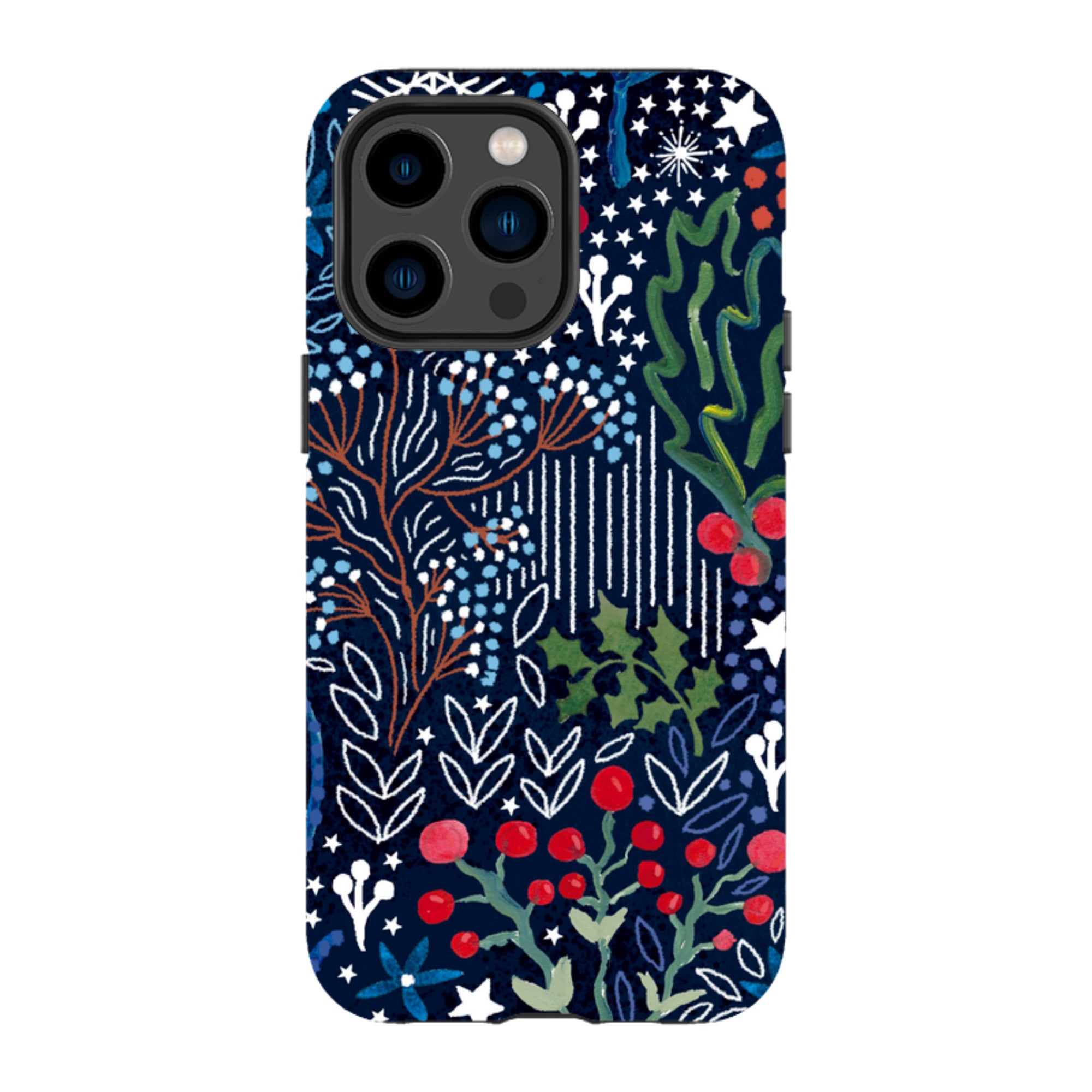 iPhone MagSafe Tough Case - Winter Flowers II By Emma Frances Grant
