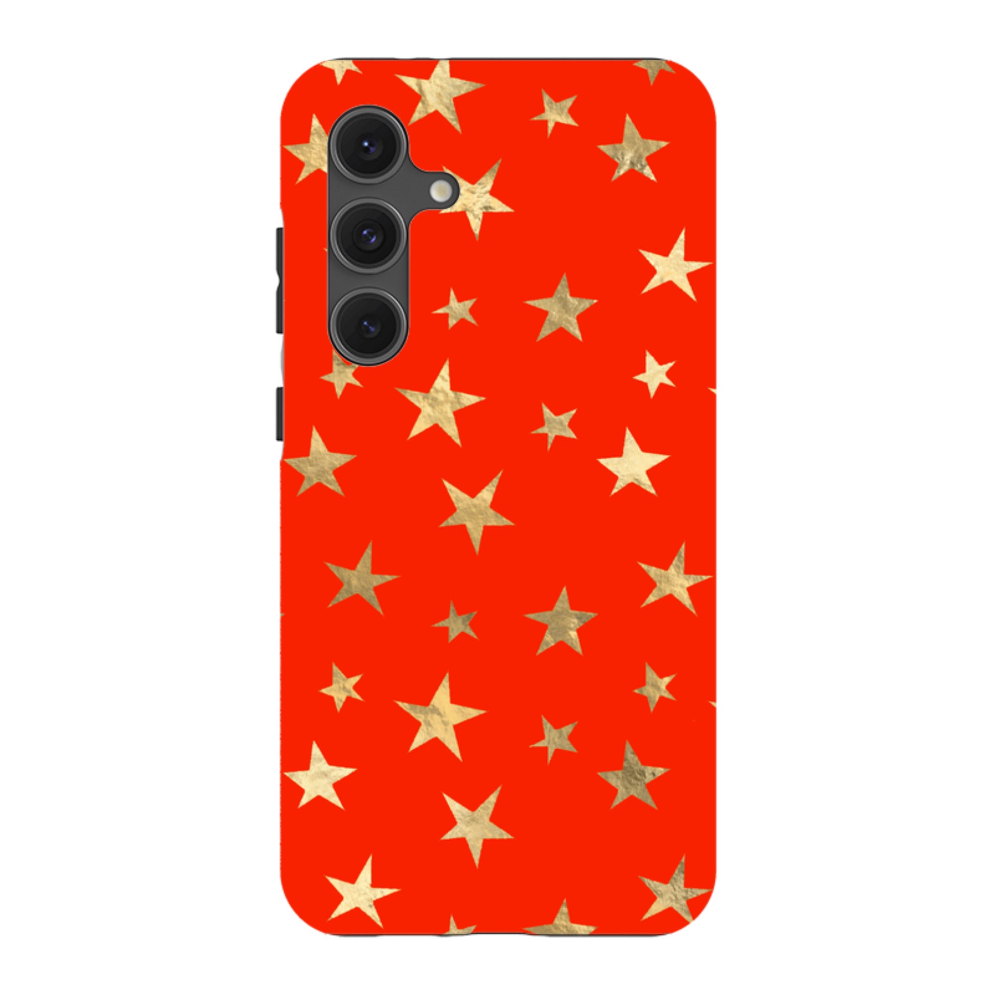 Samsung Tough Case - Red and Gold Stars