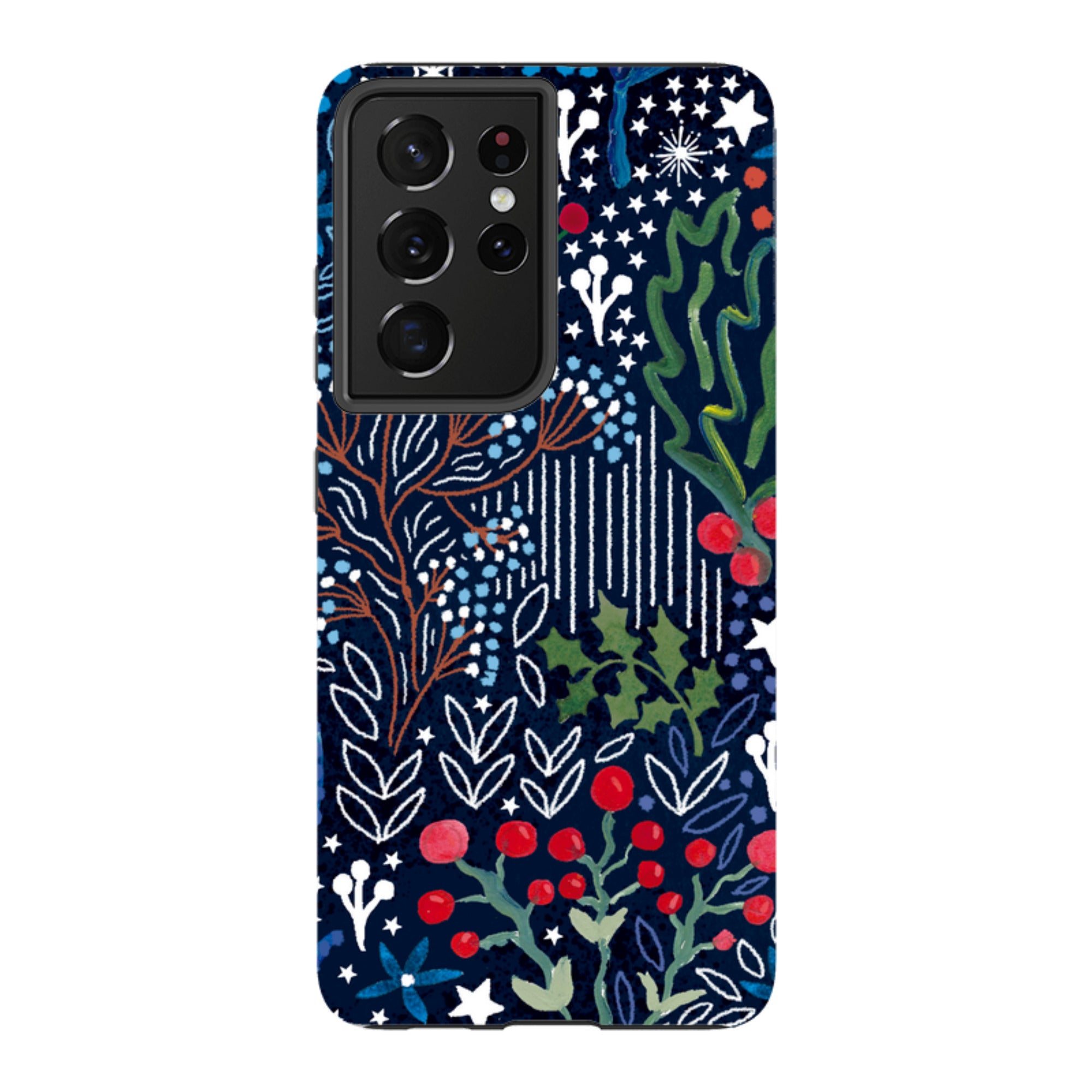Samsung Tough Case - Winter Flowers II By Emma Frances Grant