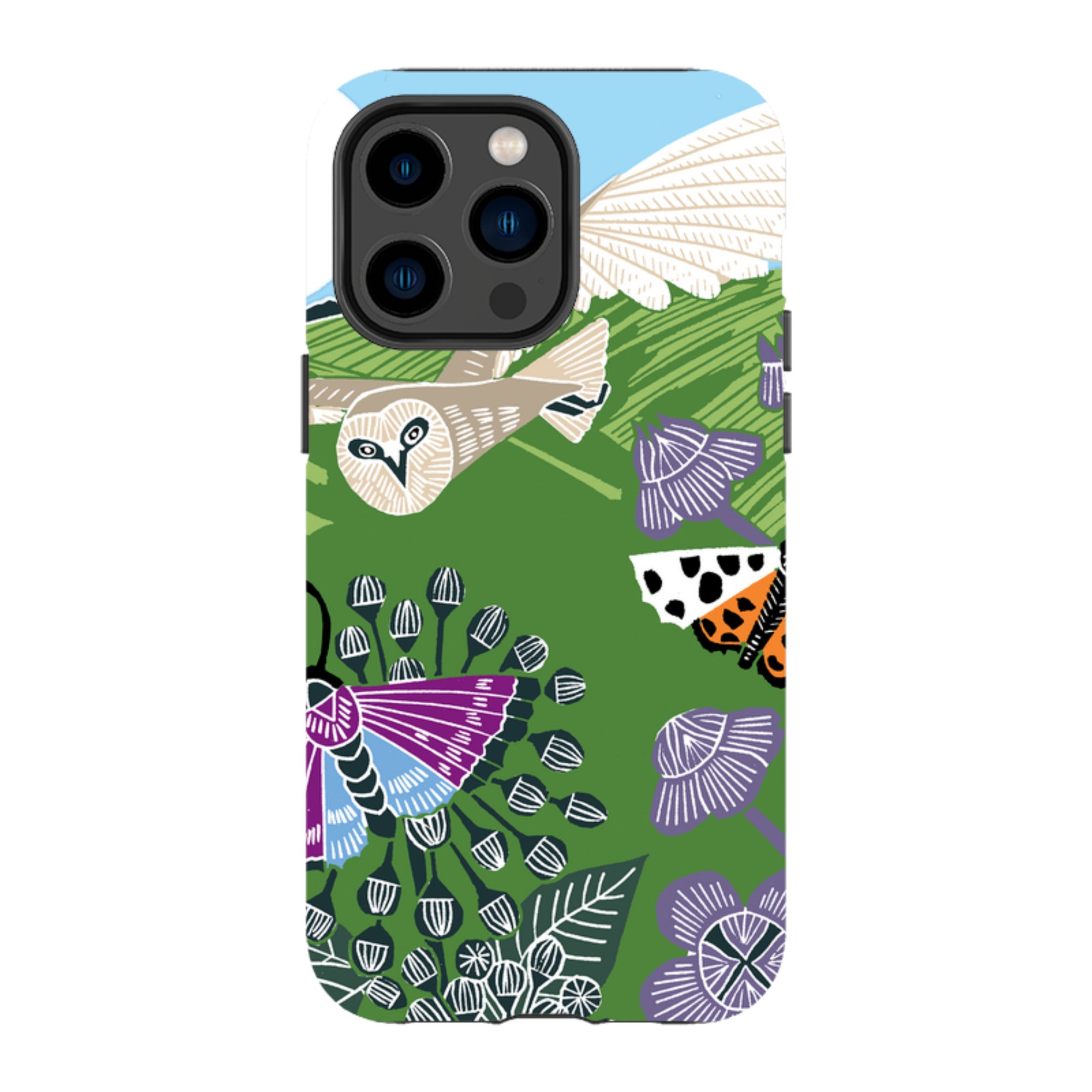 iPhone Tough Case - Morning Barn Owl By Kate Heiss