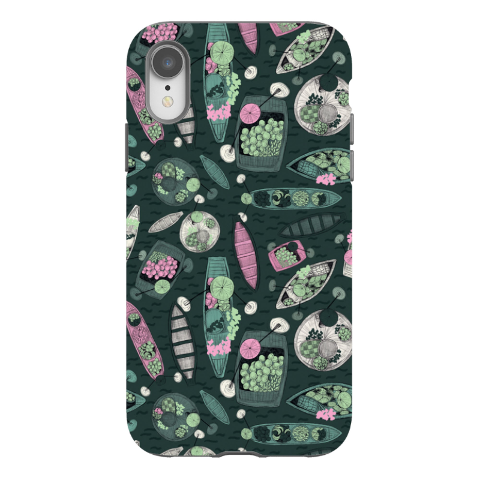 iPhone Tough Case - Floating Markets A By Jade Mosinski