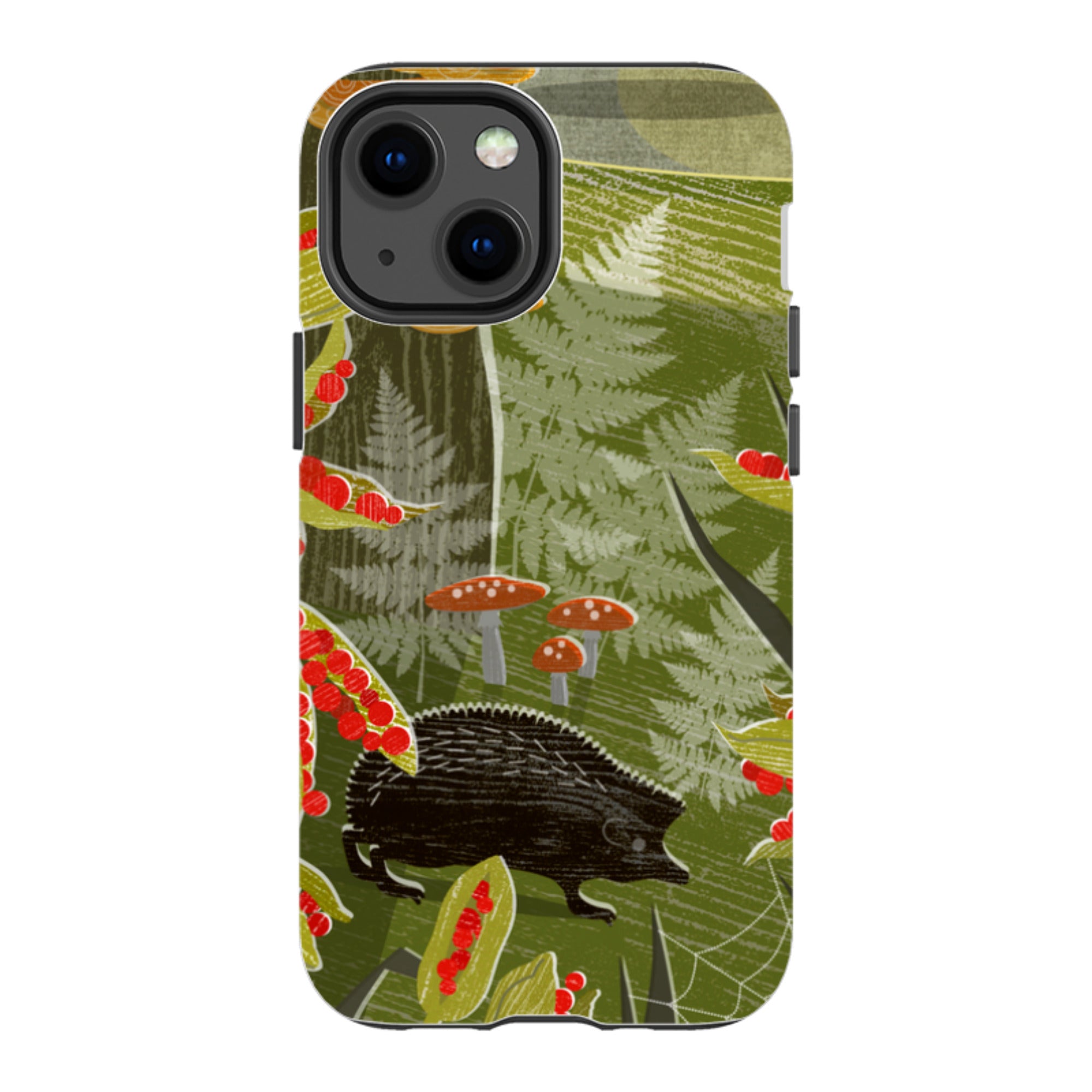 iPhone Tough Case - October Hedgehog By Liane Payne