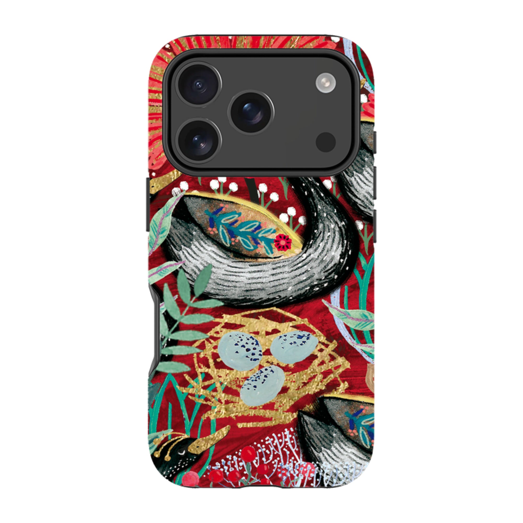 iPhone Tough Case - Eight Geese A Laying By Emma Frances Grant