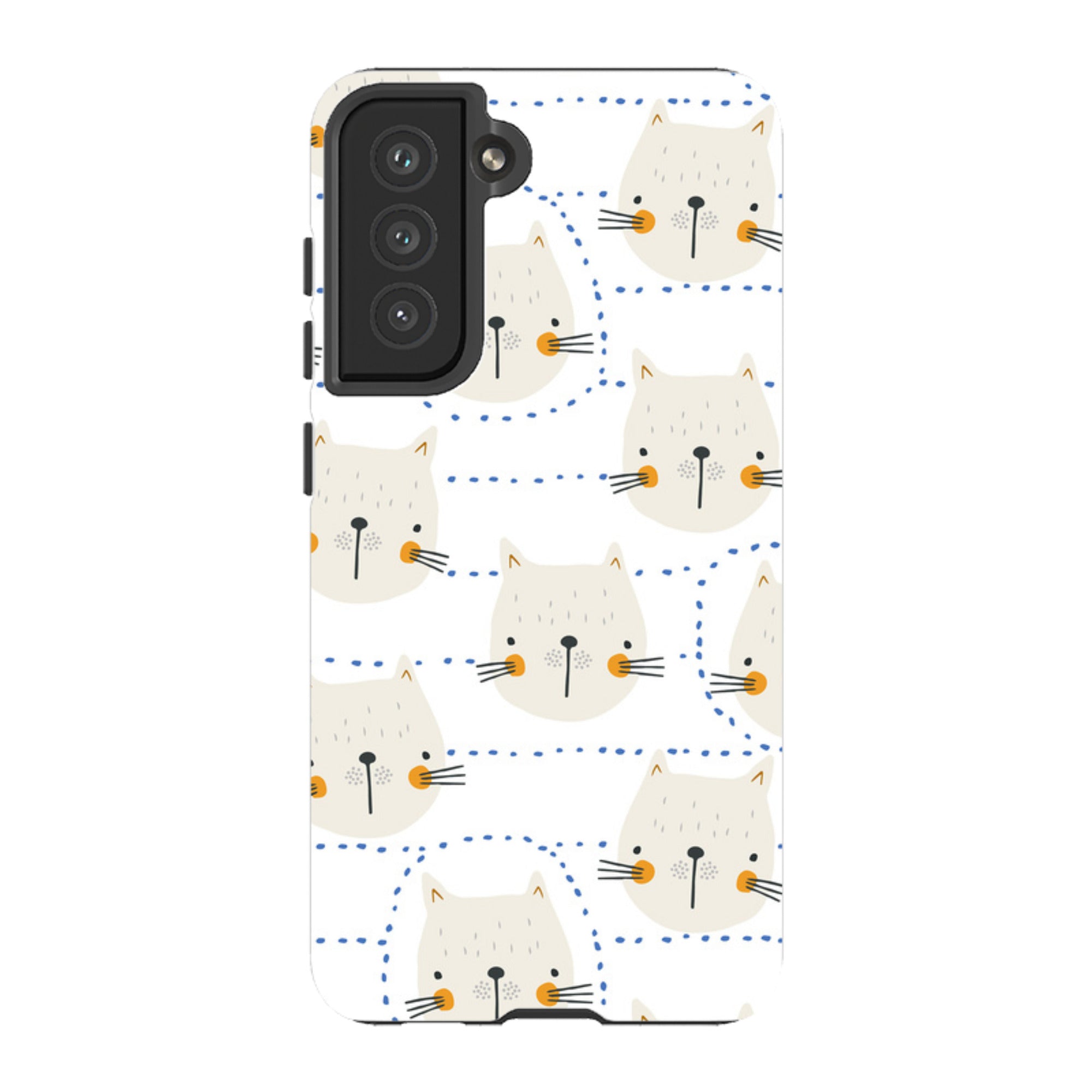 Samsung Tough Case - Cat Tiles