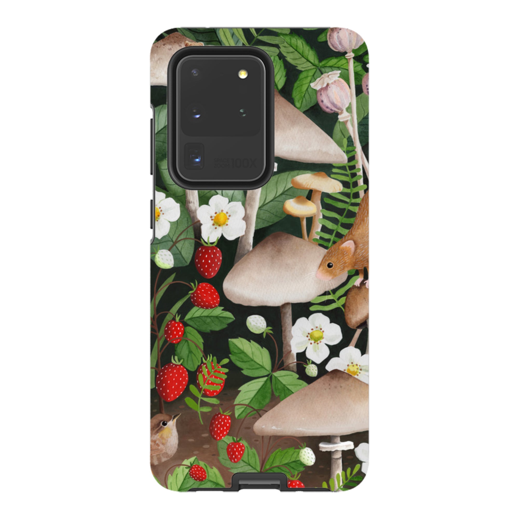 Samsung Tough Case - Strawberry Patch By Bex Parkin