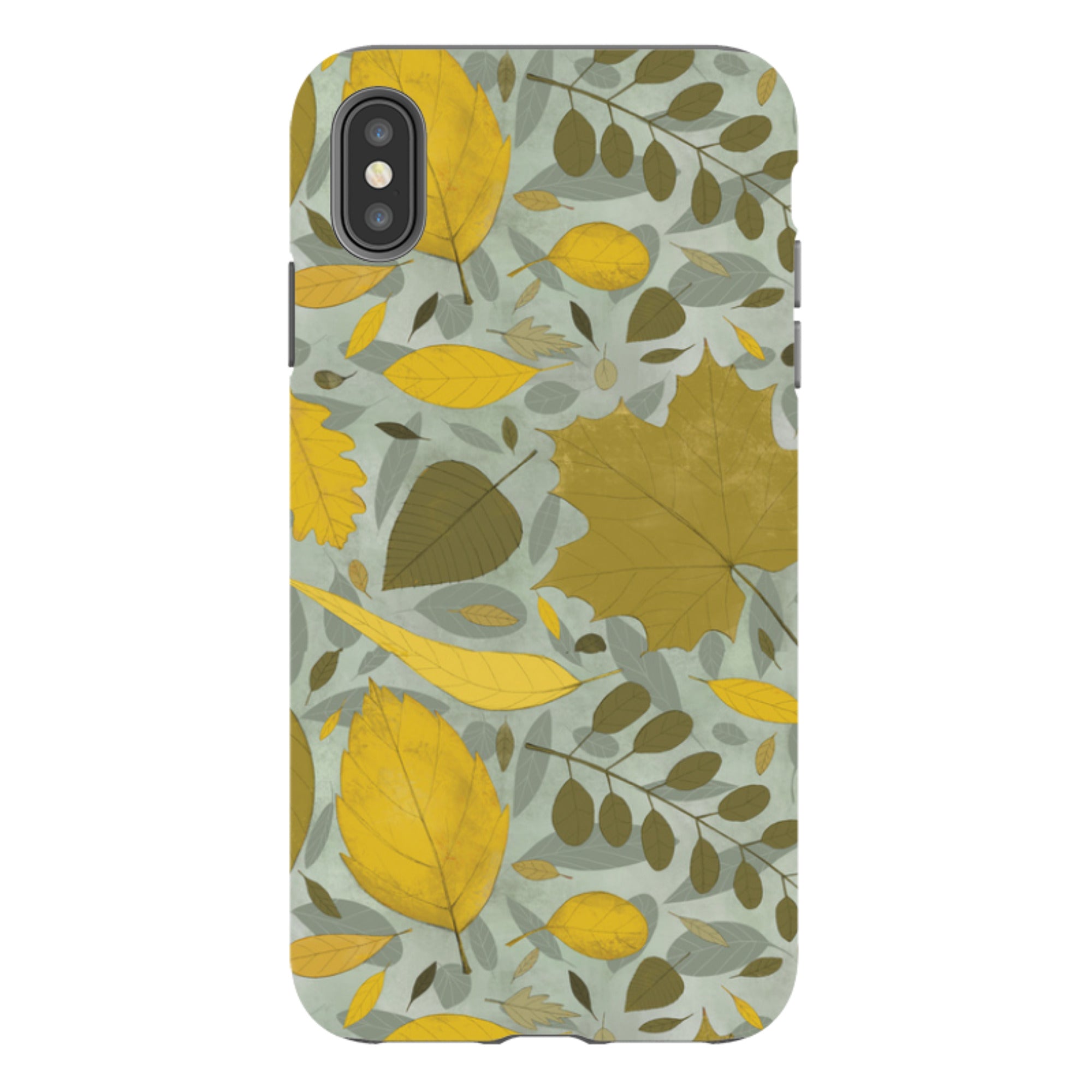 iPhone Tough Case - Fall Leaves By Maja Lindberg
