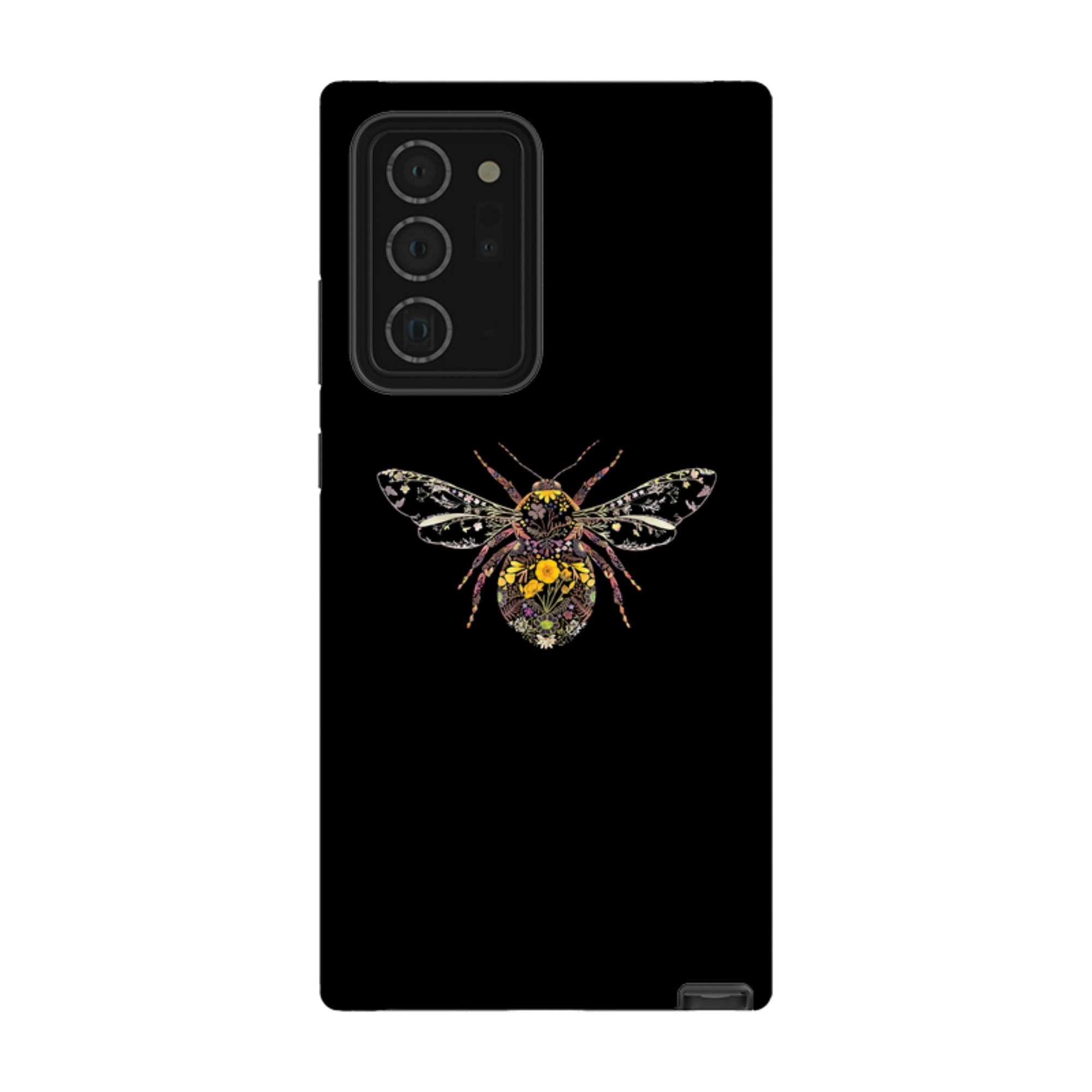 Samsung Tough  Case - Floral Bumble Bee By Helen Ahpornsiri