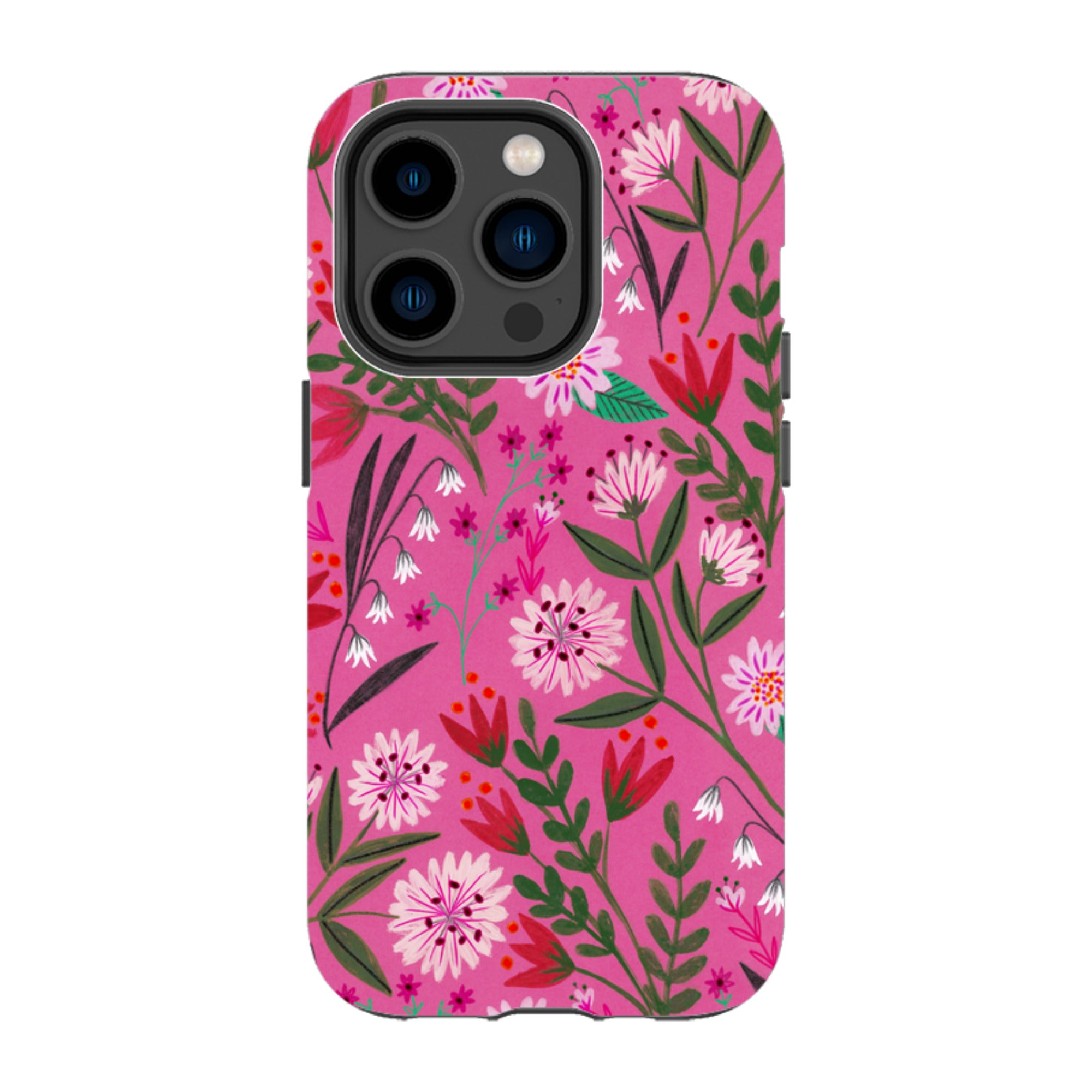 iPhone Tough Case - Pink Sunset By Lee Foster Wilson
