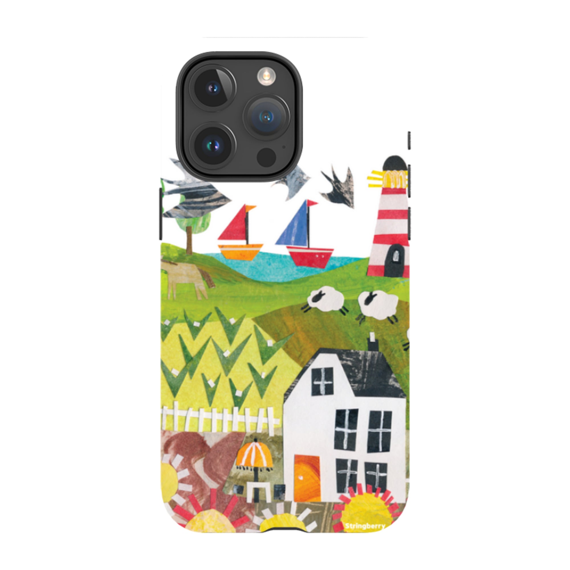 iPhone Tough Case - Countryscape I By Tracey English