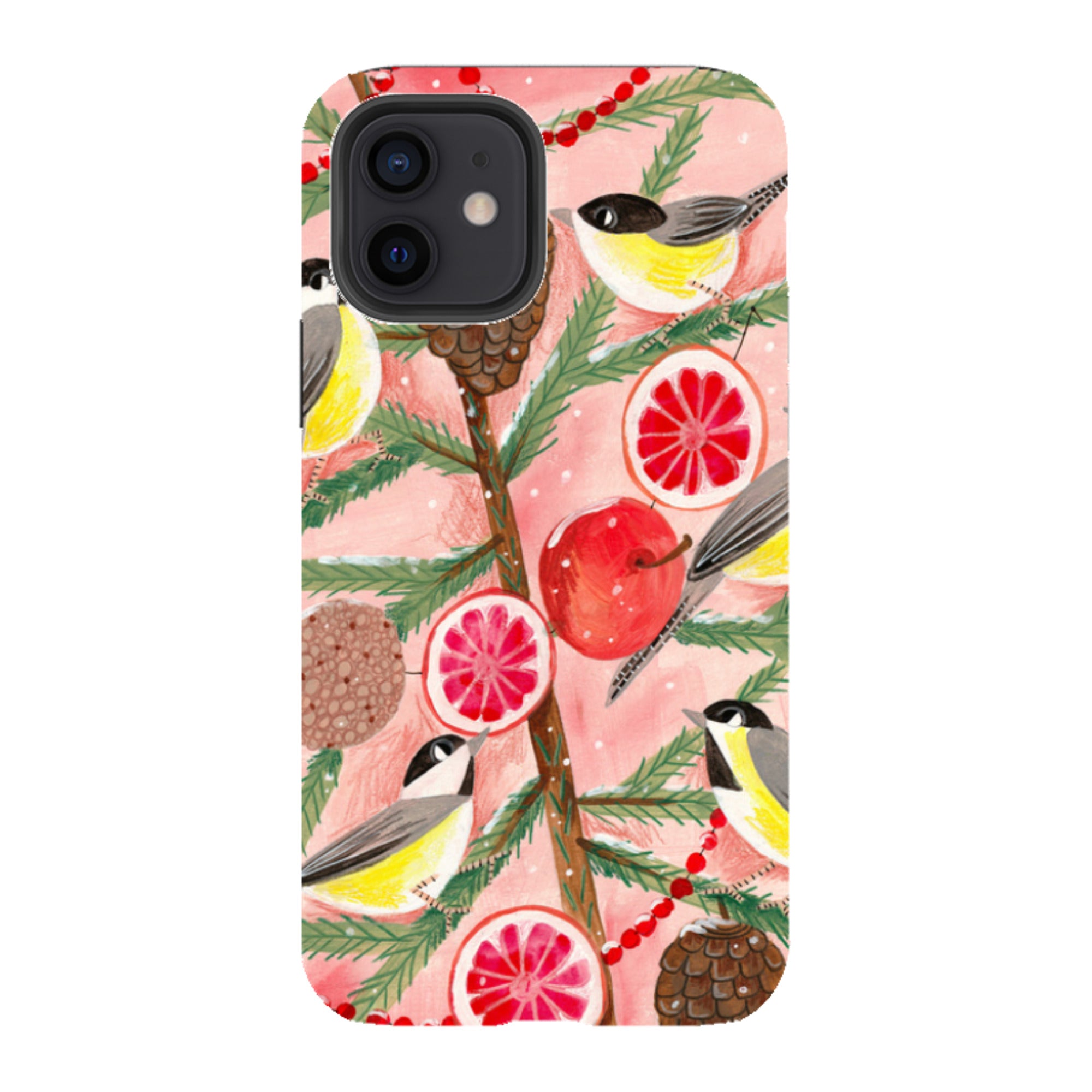 iPhone Tough Case - Chickadee By Caroline Bonne Muller