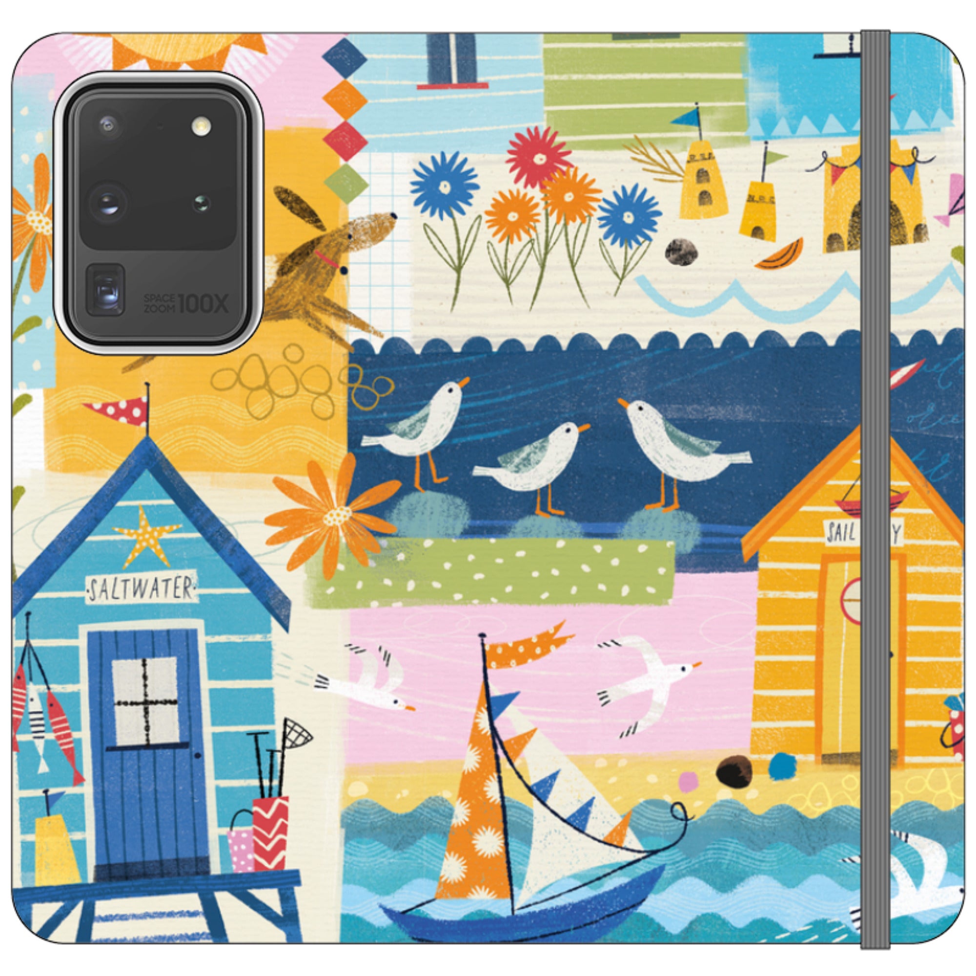 Sunny Days Wallet Case By Ali Brookes
