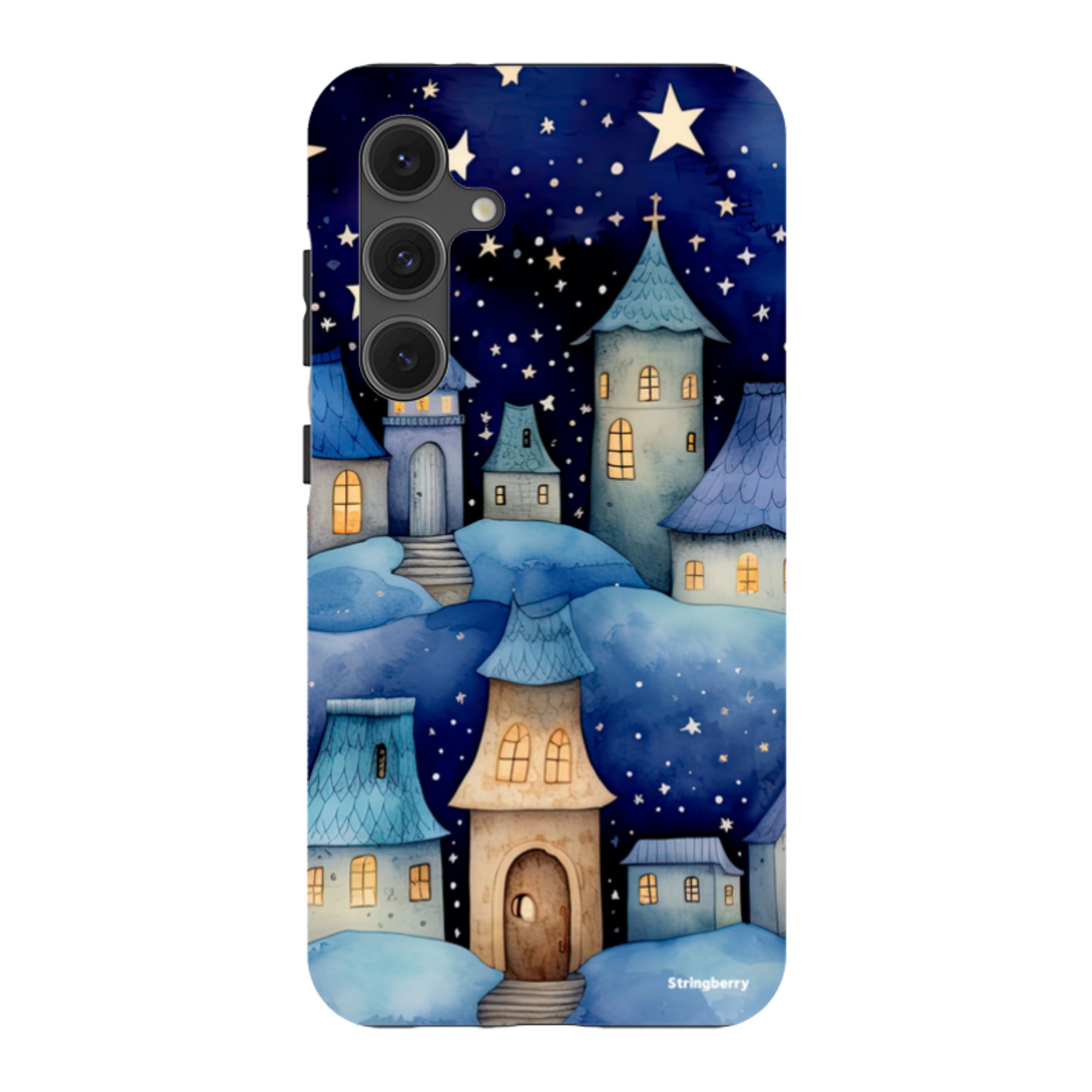 Samsung Tough Case - Blue Stars