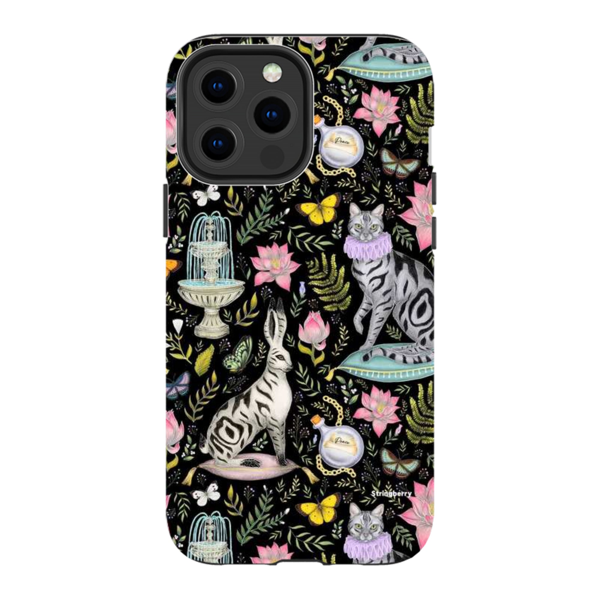iPhone MagSafe Tough Case - Lotus Garden By Catherine Rowe