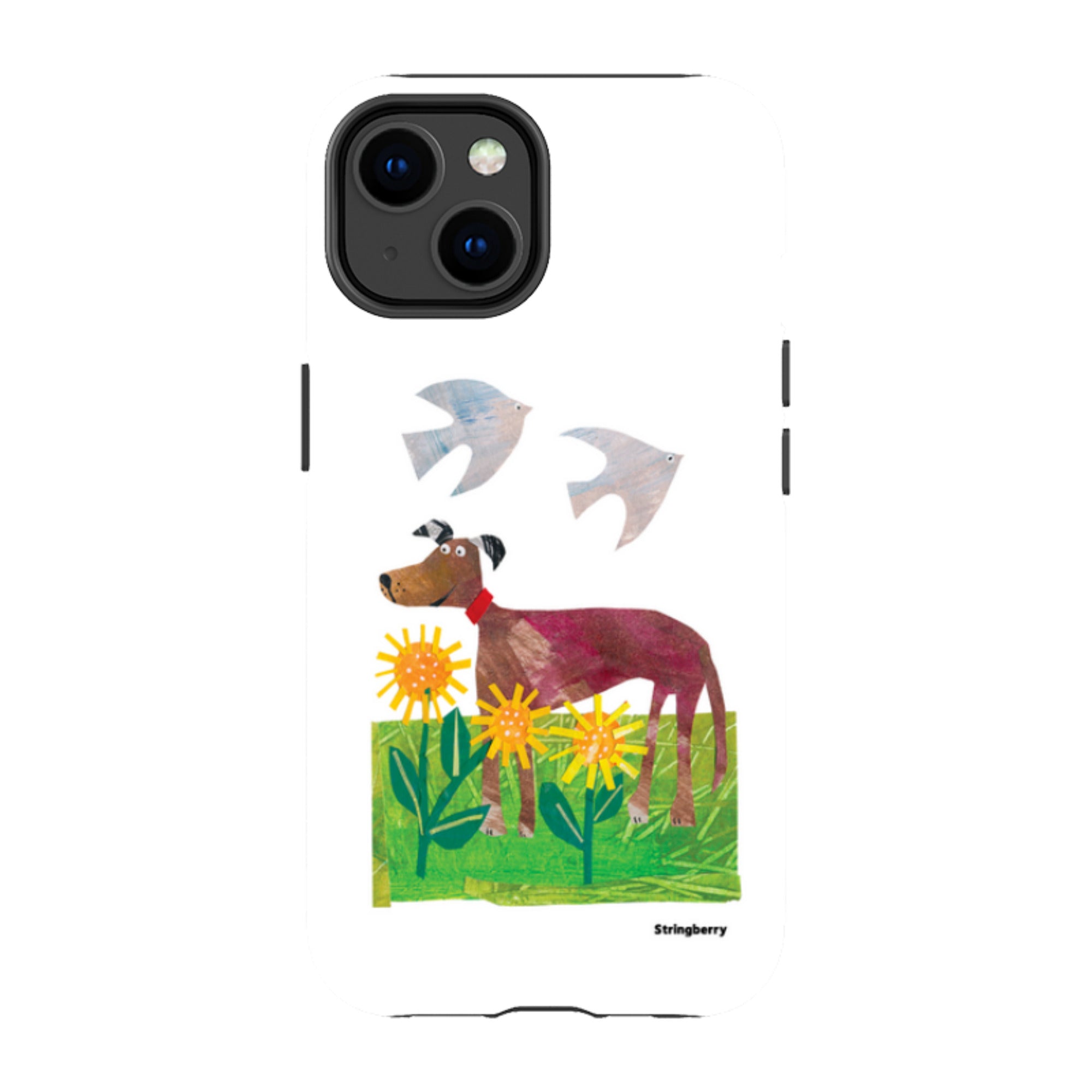 iPhone Tough Case - Days Of Dogs I By Tracey English