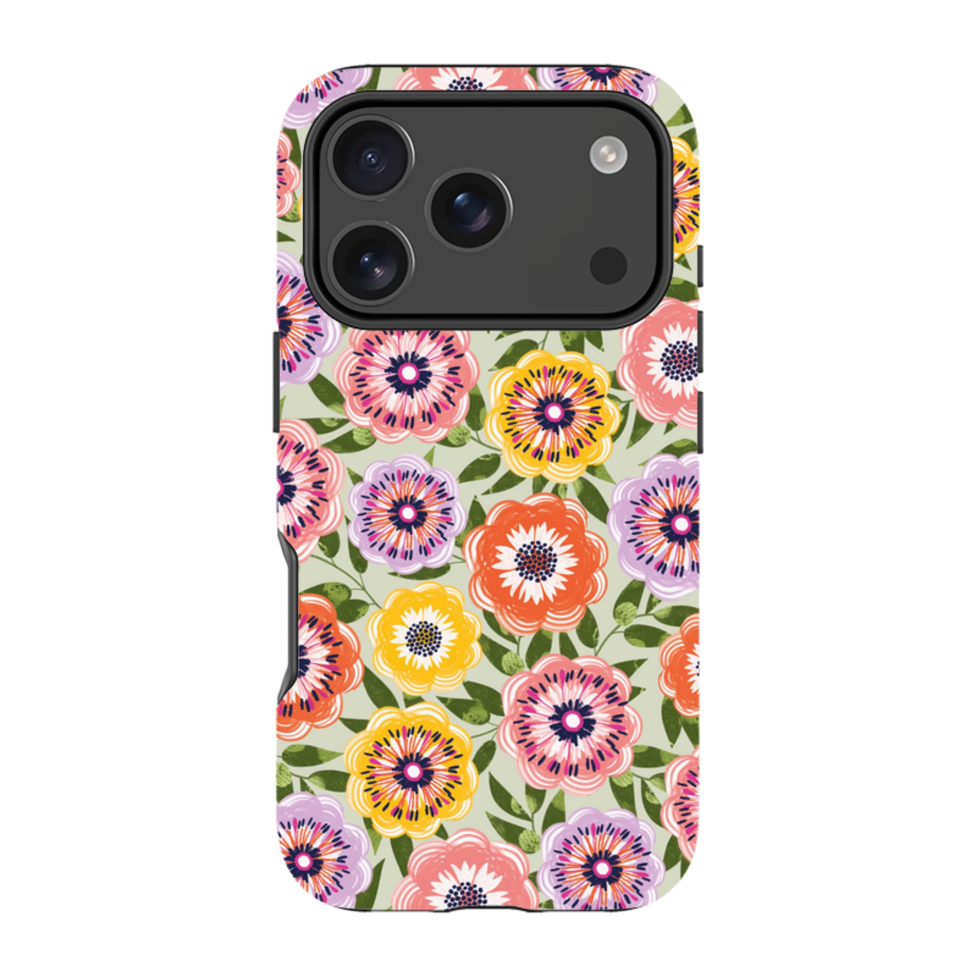 iPhone MagSafe Tough Case -  Bright Blooms II By Ali Brookes
