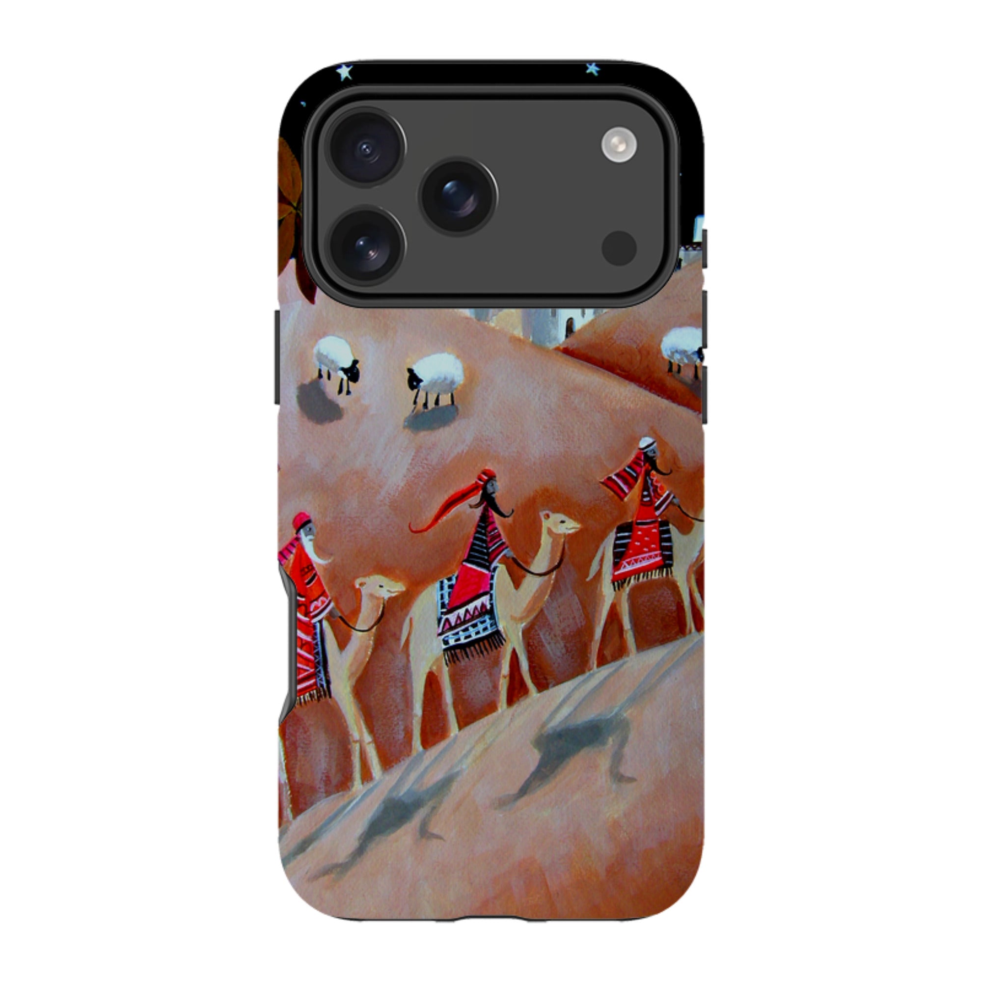 iPhone Tough Case - We Three Kings By Mary Stubberfield