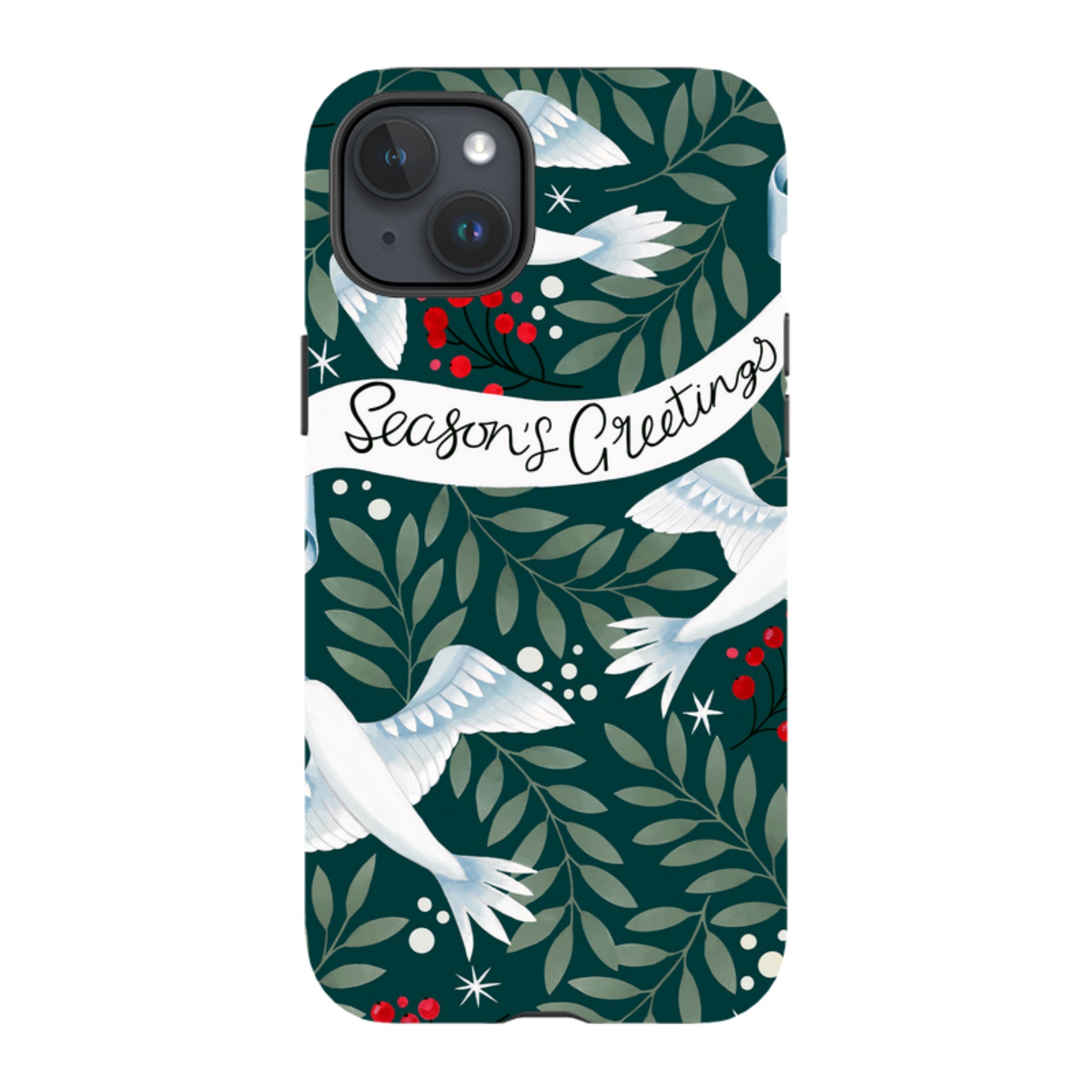 iPhone Tough Case - Seasons Greetings By Bex Parkin