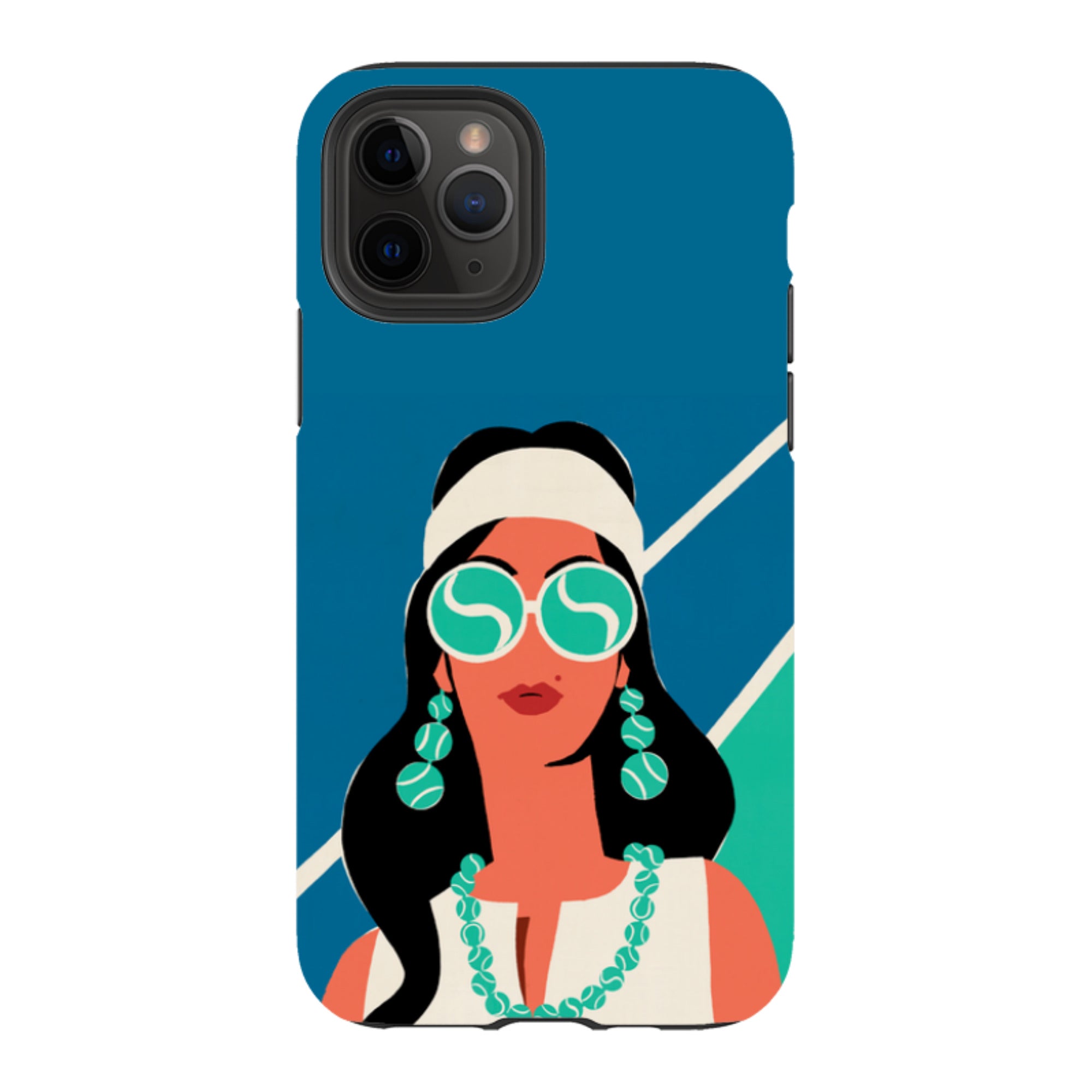 iPhone Tough Case - Tennis Fashion