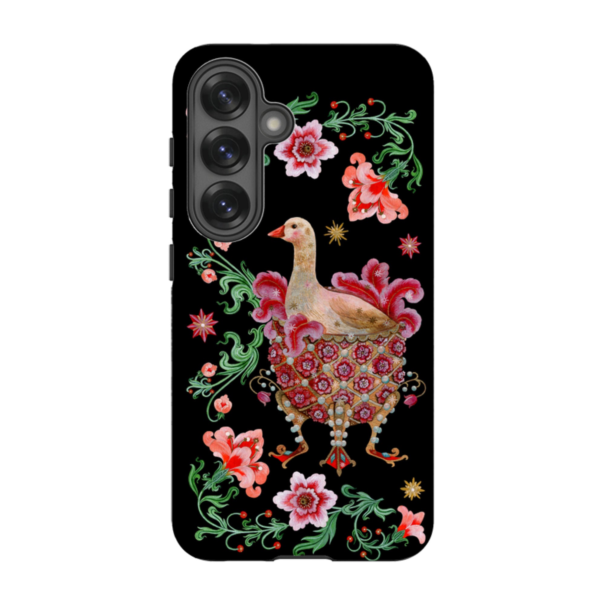 Samsung Tough  Case - Six Geese A Laying By Maria Matos