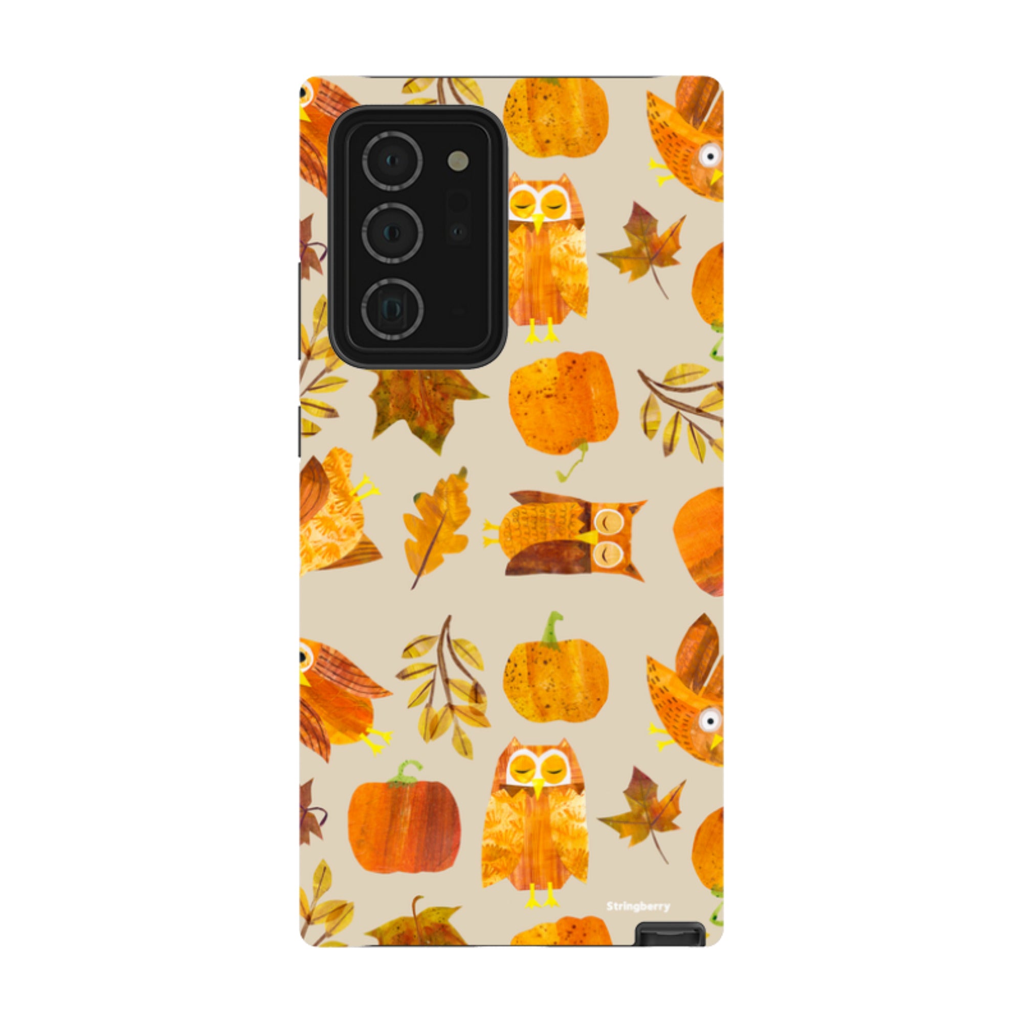 Samsung Tough Case - Pumpkins and Owls By Tracey English