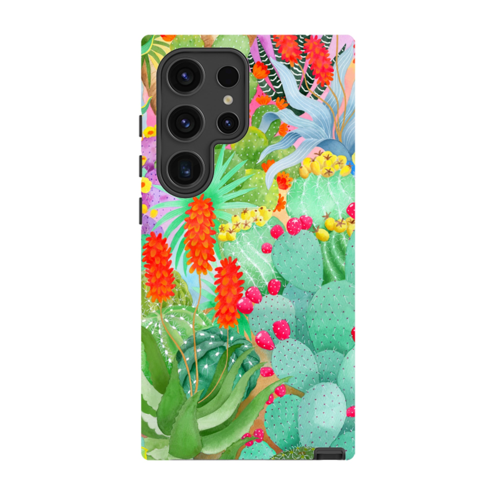 Samsung Tough Case - Cactus By Bex Parkin