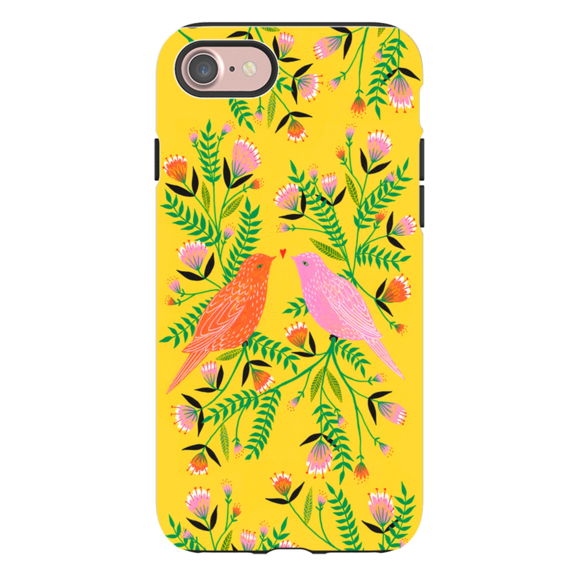 iPhone Tough Case - Love Birds By Lee Foster Wilson
