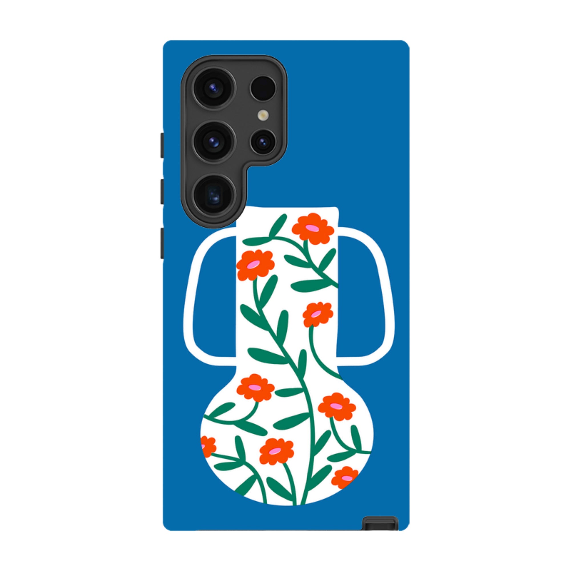 Samsung Tough Case - Floral Vase