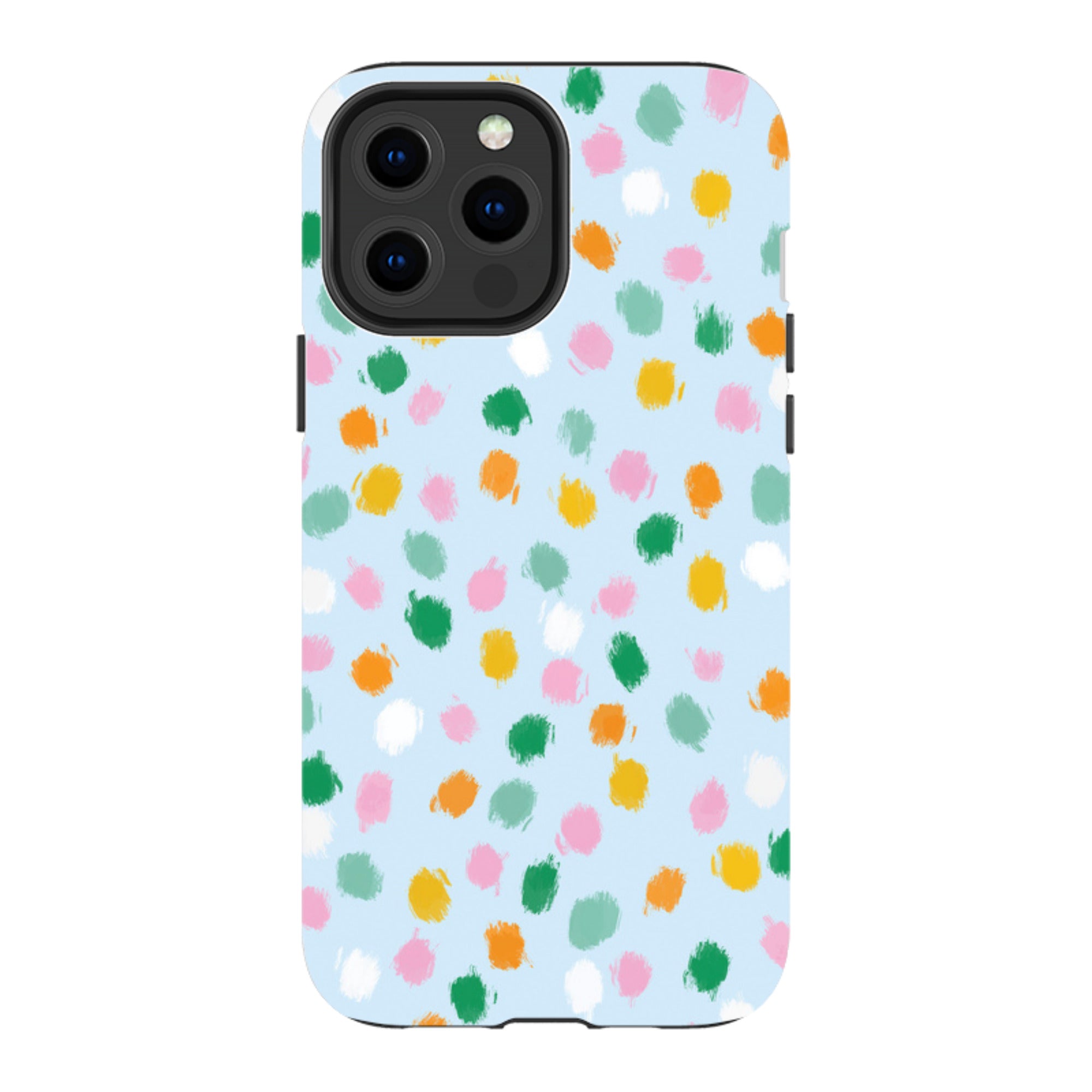 iPhone Tough Case - Spotty Co-Ordinate By Lee Foster Wilson