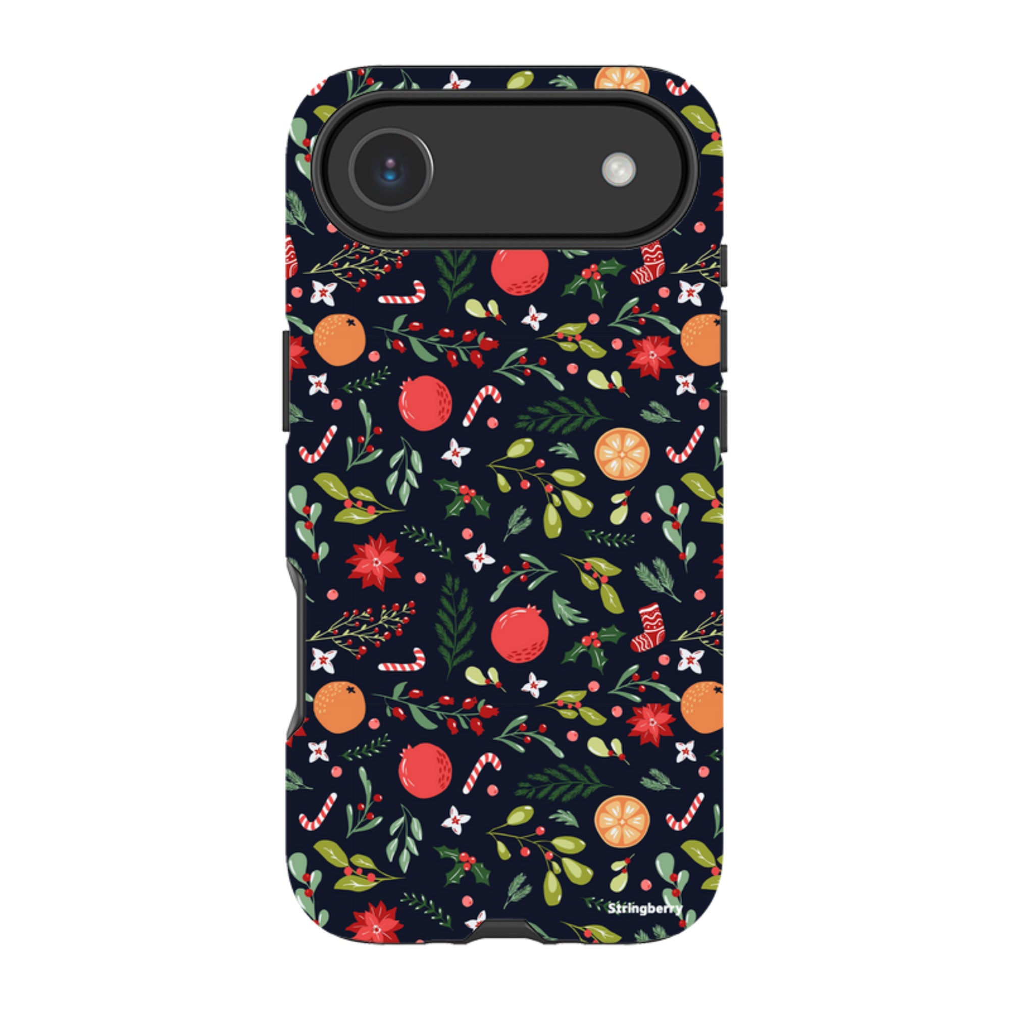 iPhone MagSafe Tough Case - Oranges and Candy Canes II