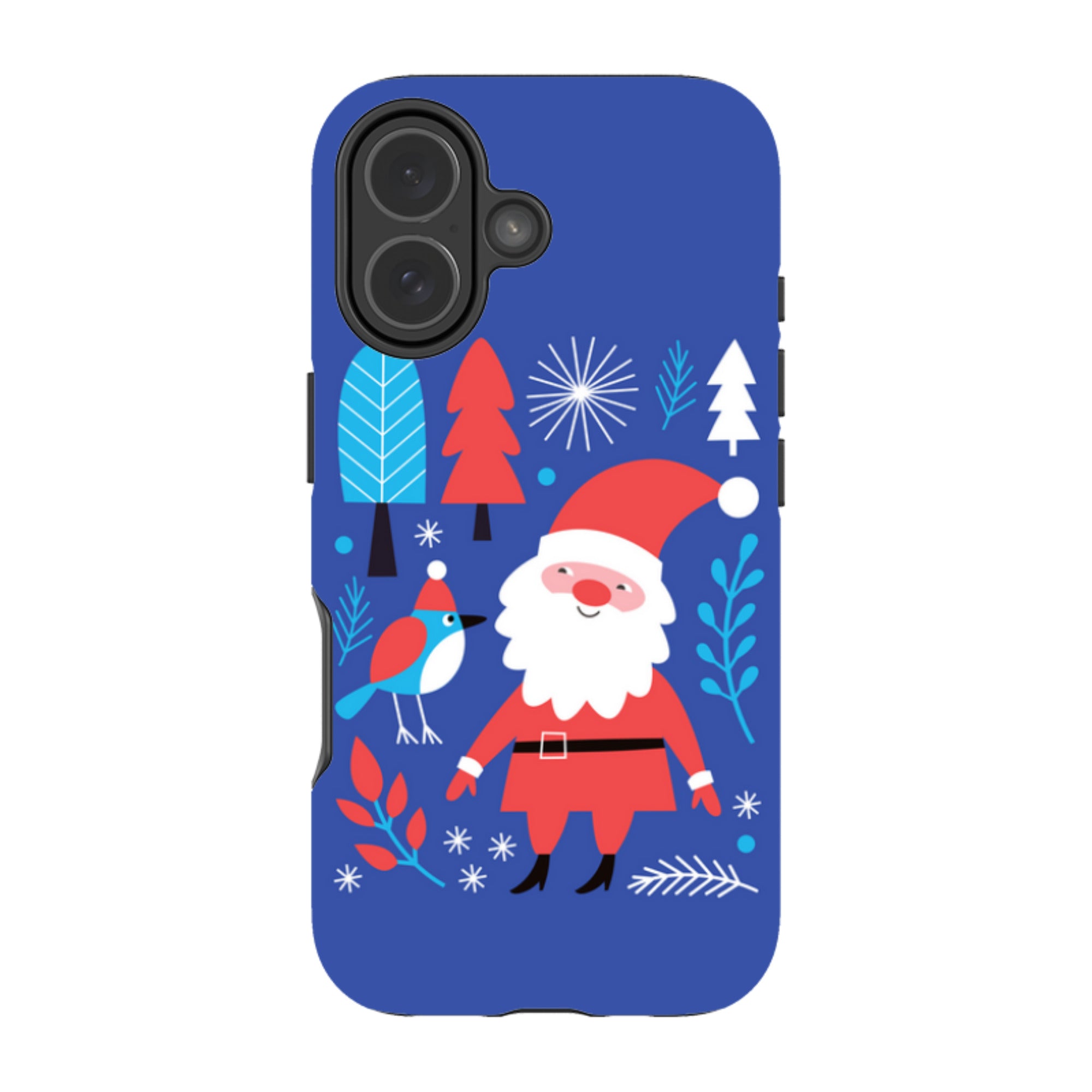 iPhone MagSafe Tough Case - Santa and Bird