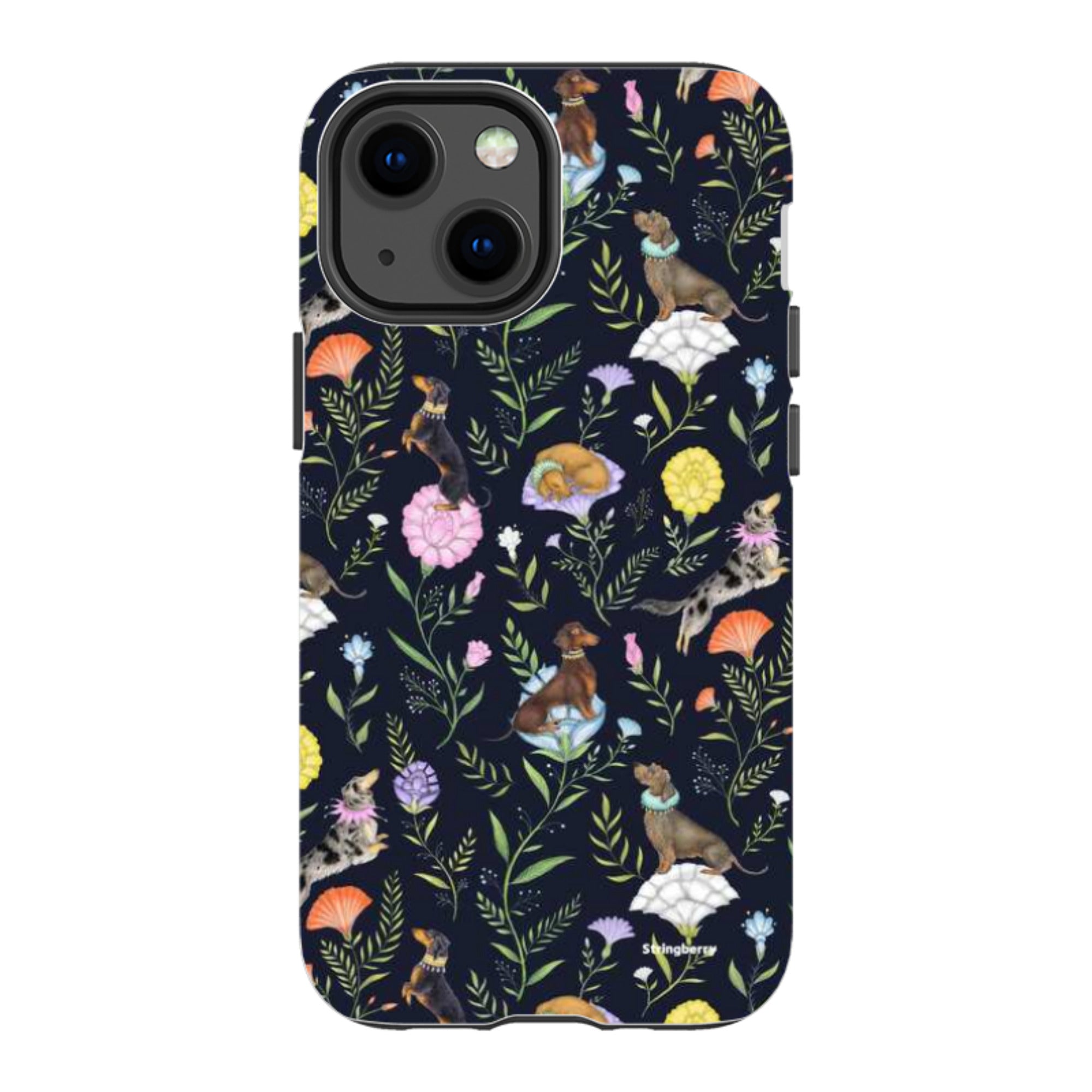 iPhone Tough Case - Doxy Day Afternoon Marine By Catherine Rowe