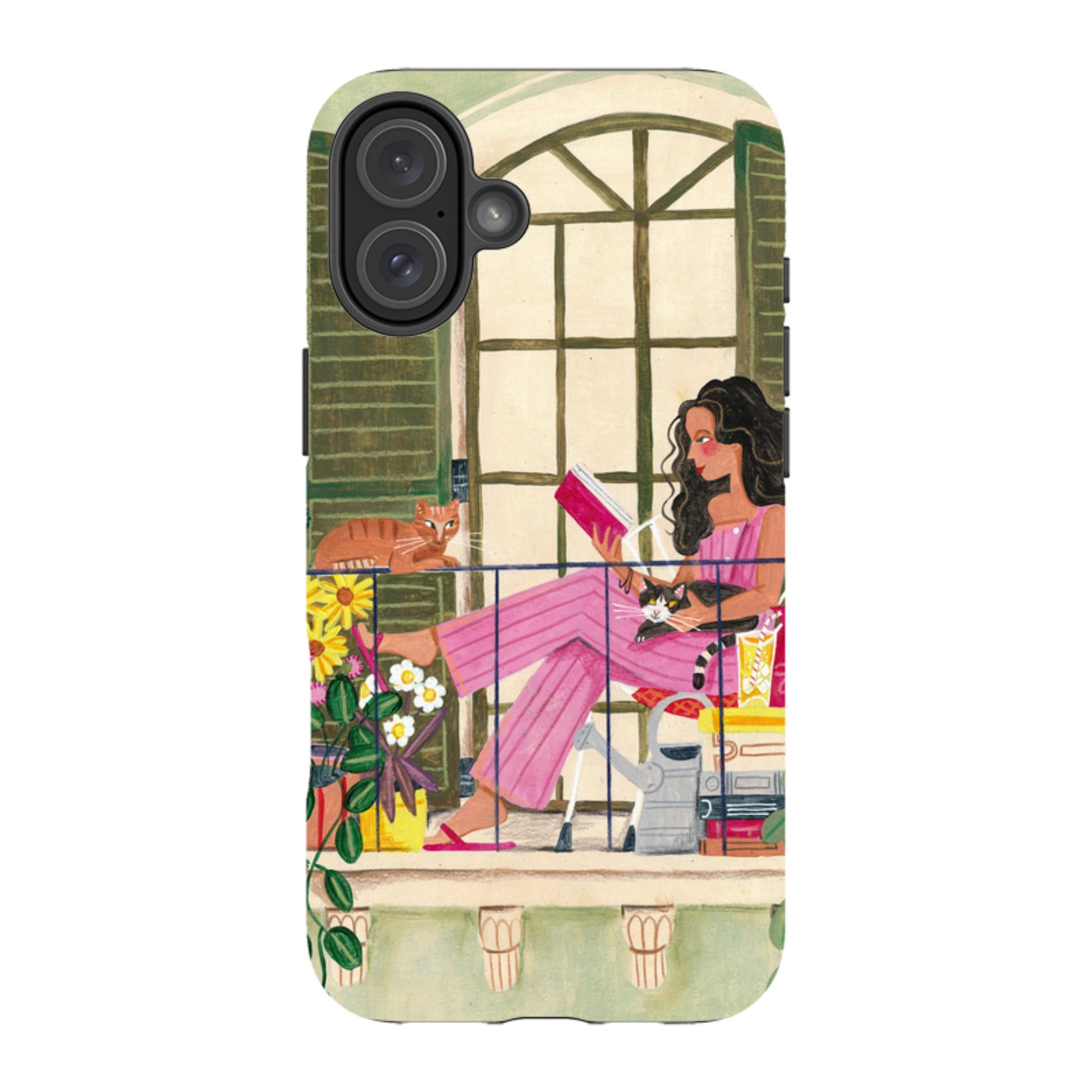 iPhone MagSafe Tough Case -  Balcony By Caroline Bonne Muller
