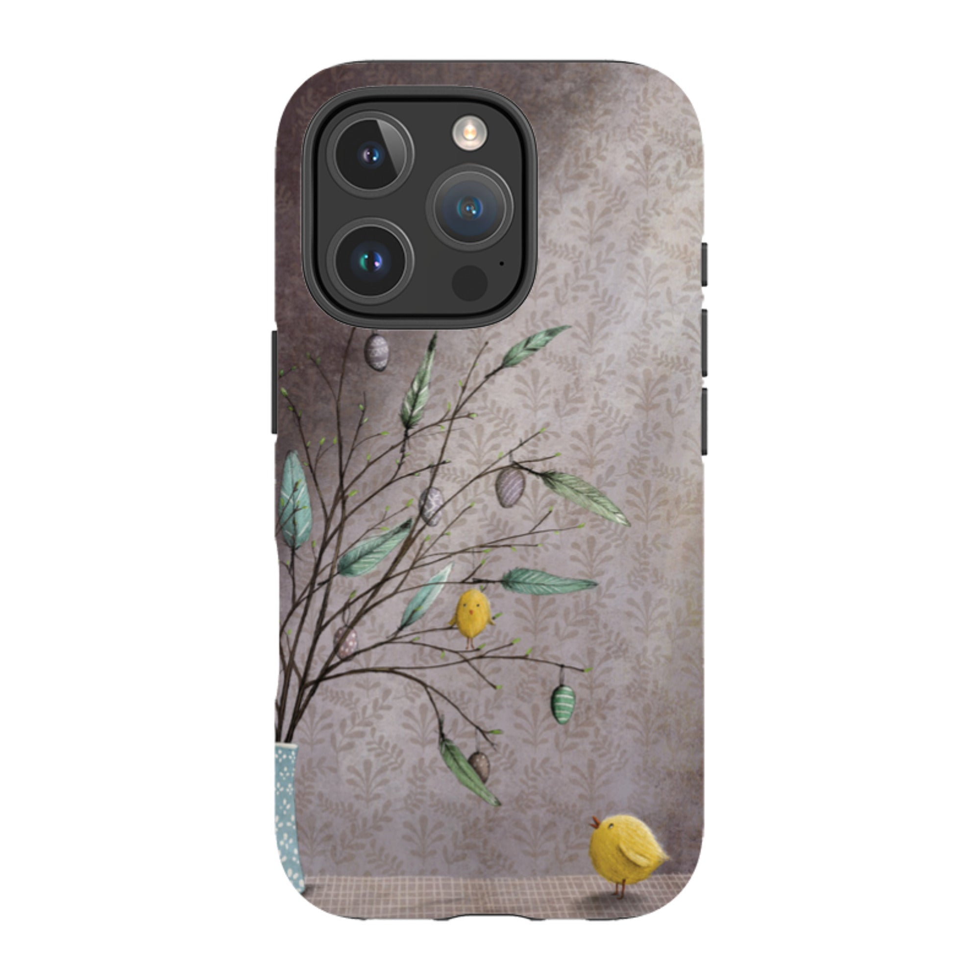 iPhone Tough Case - Bird Bouquet By Maja Lindberg